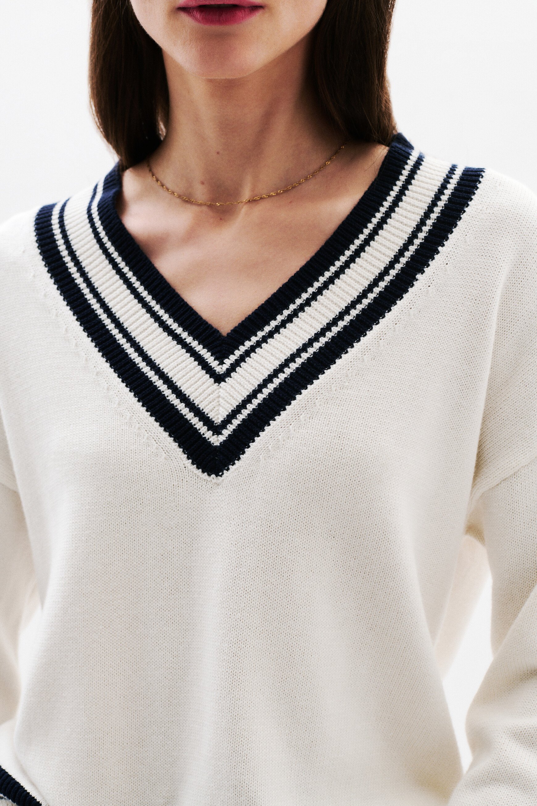 Sweater Mscott ecru woman