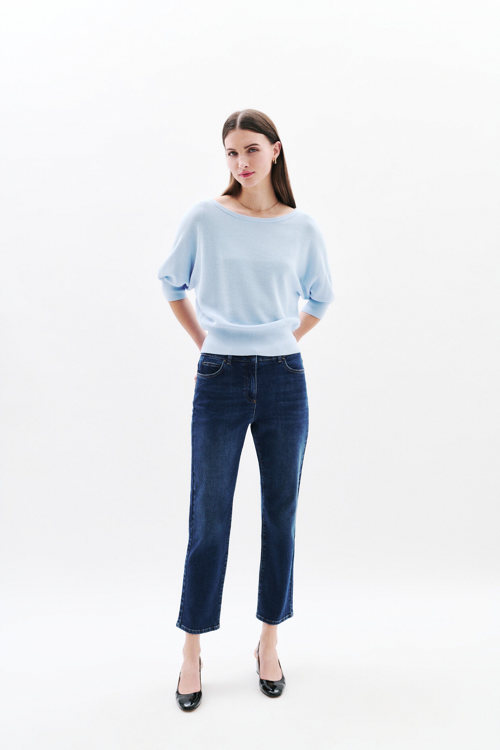 pop2 hose denim stone damen Pop2 Hose denim stone damen