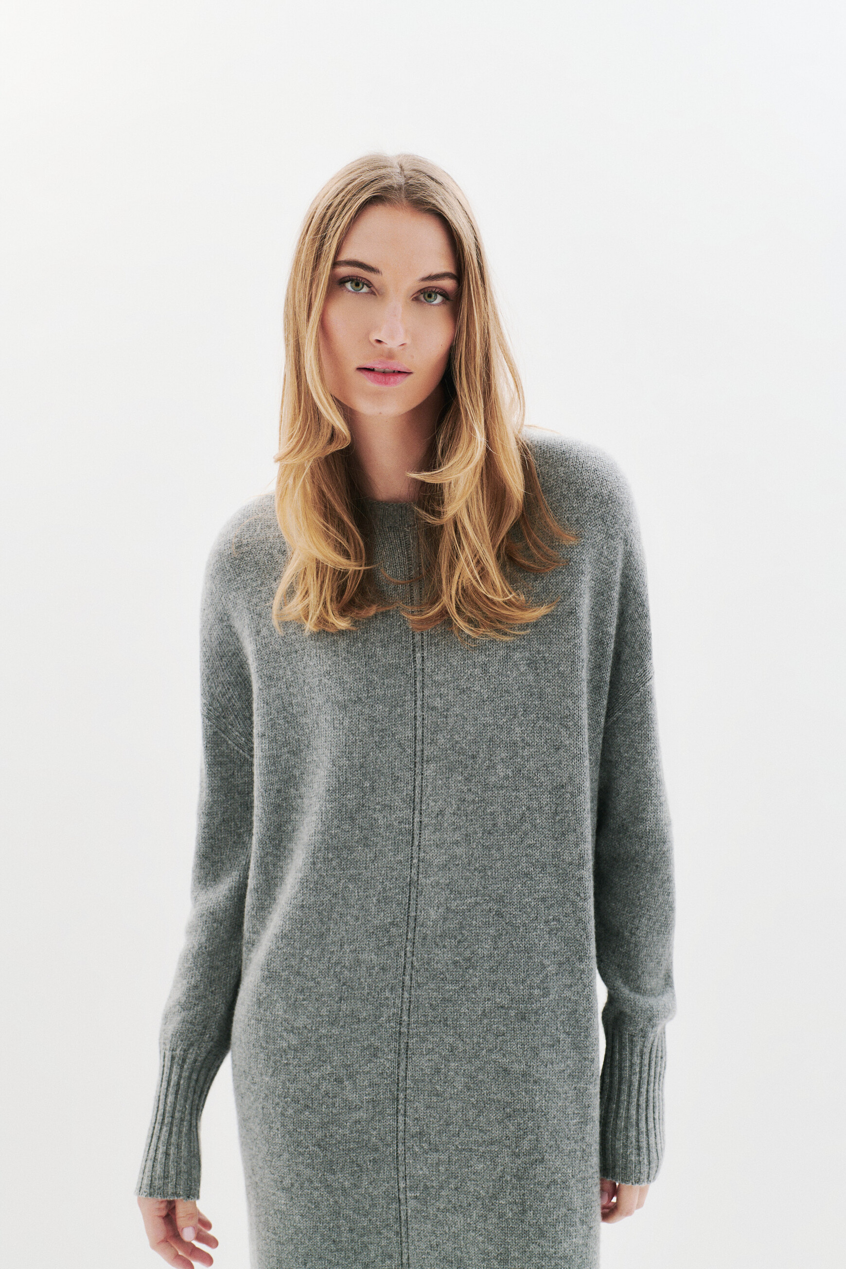 Robe Rloretta gris femme