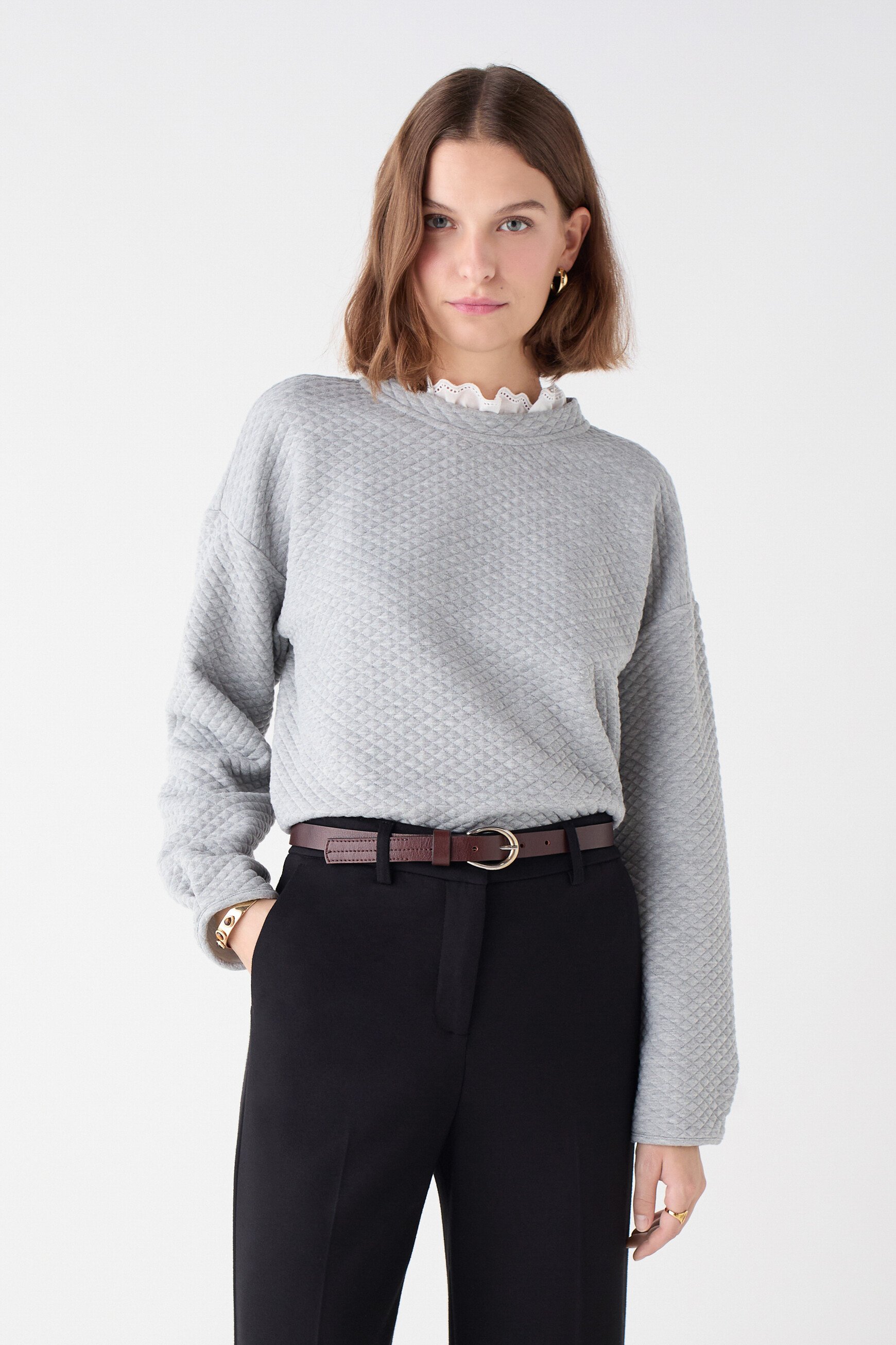 Tsweet t-shirt grey woman