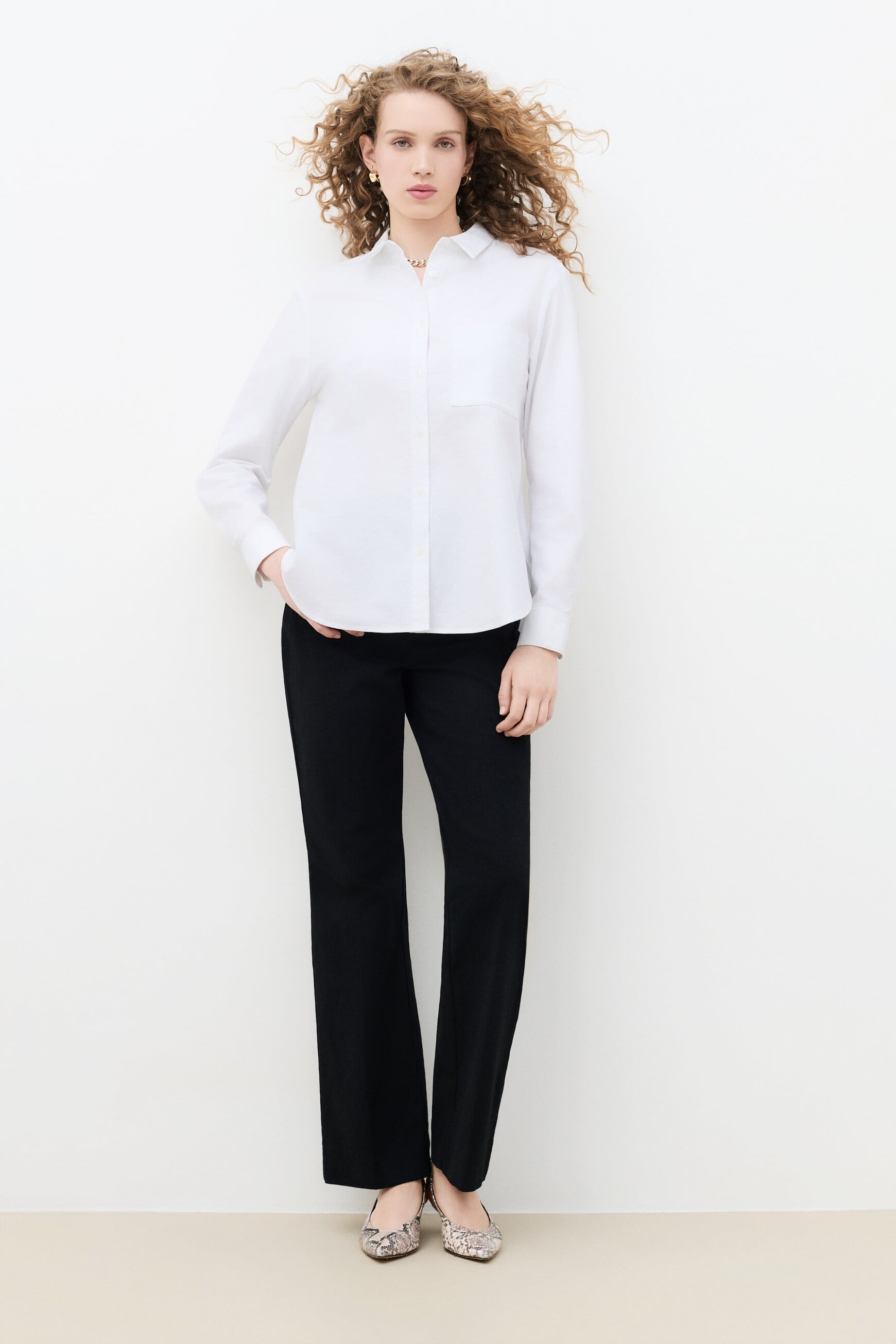 Clothilde shirt white woman