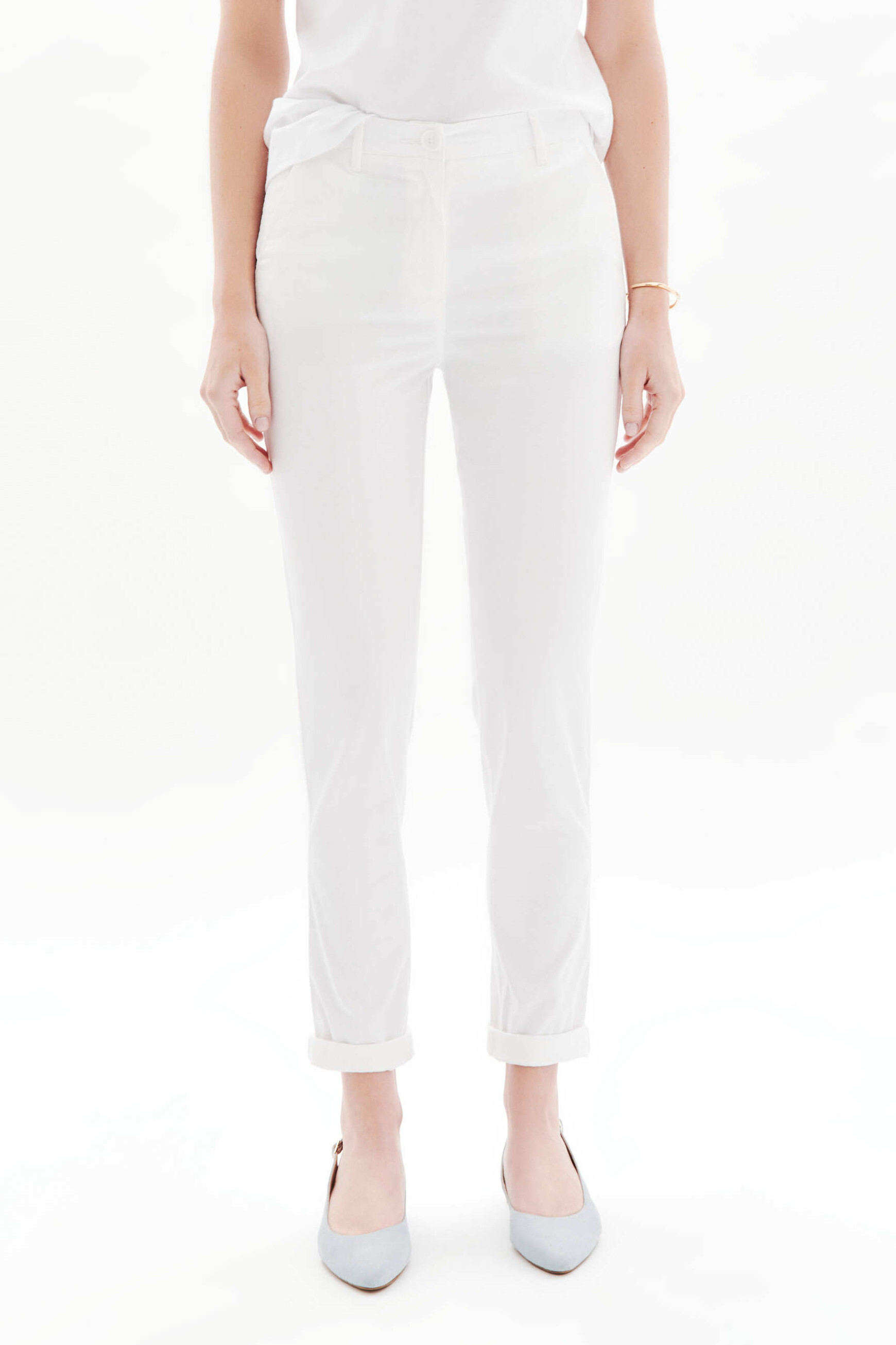 pantalon adelmo blanc femme