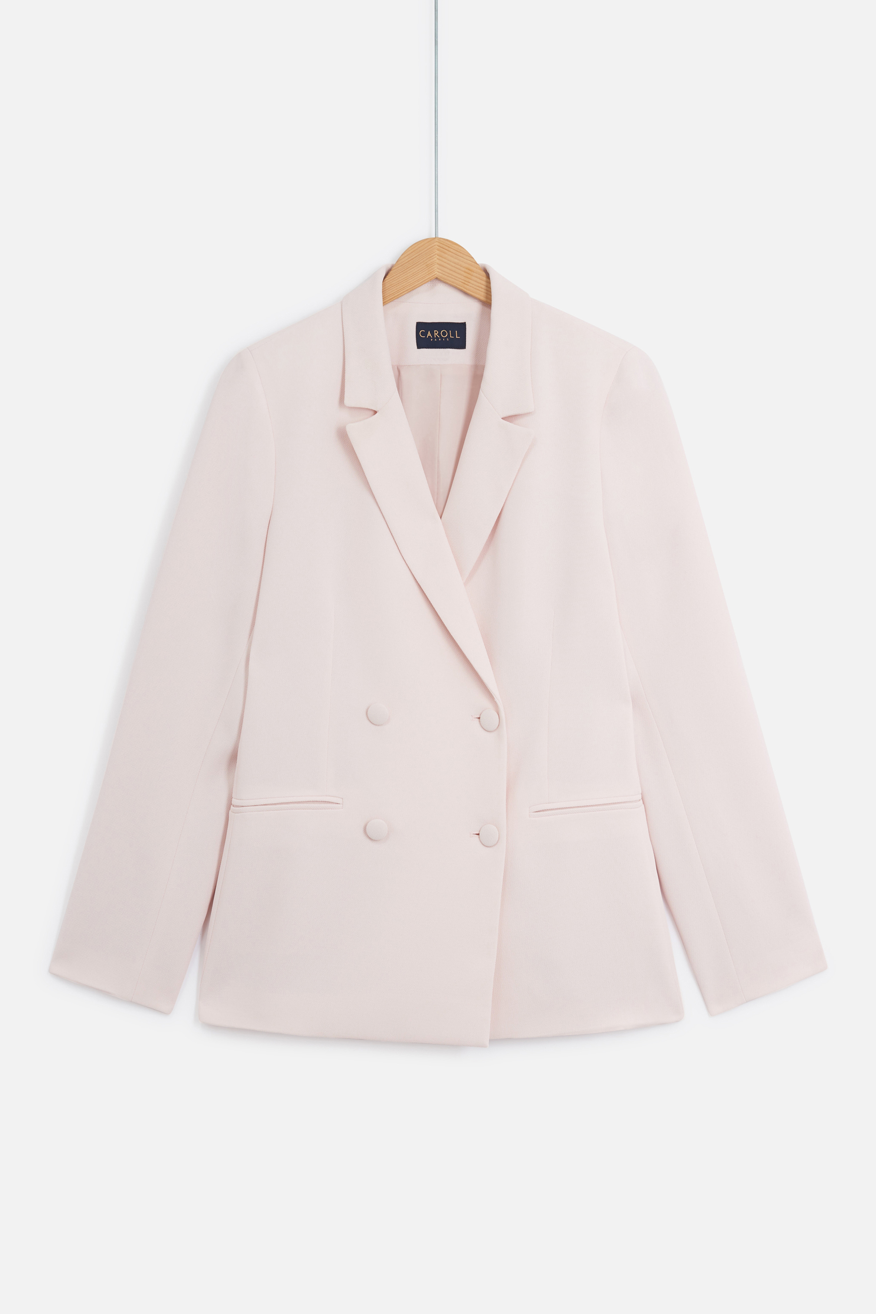 blazer yeleni rose pastel femme blazer yeleni rose pastel femme