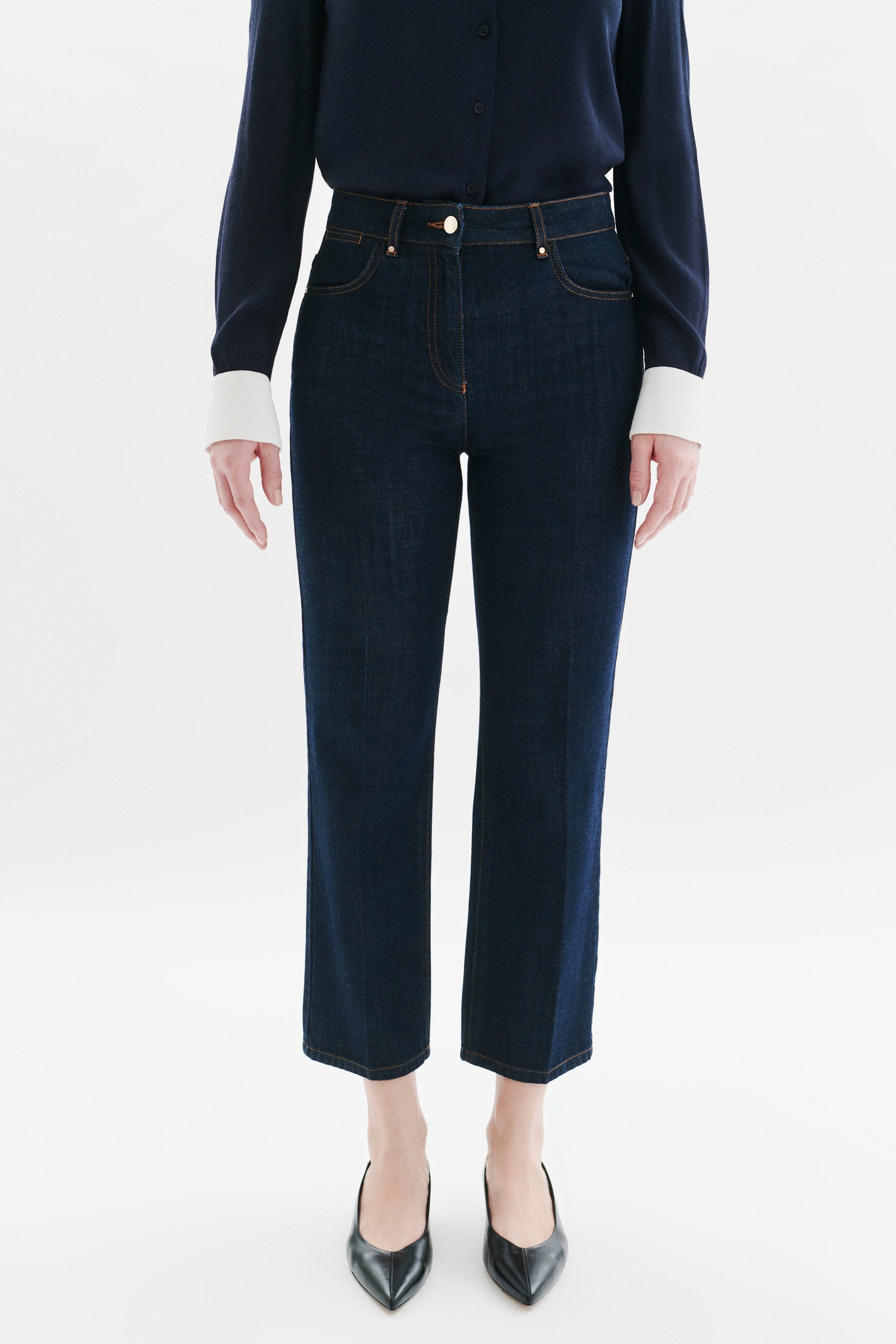 Pantalon Come2 denim brut femme