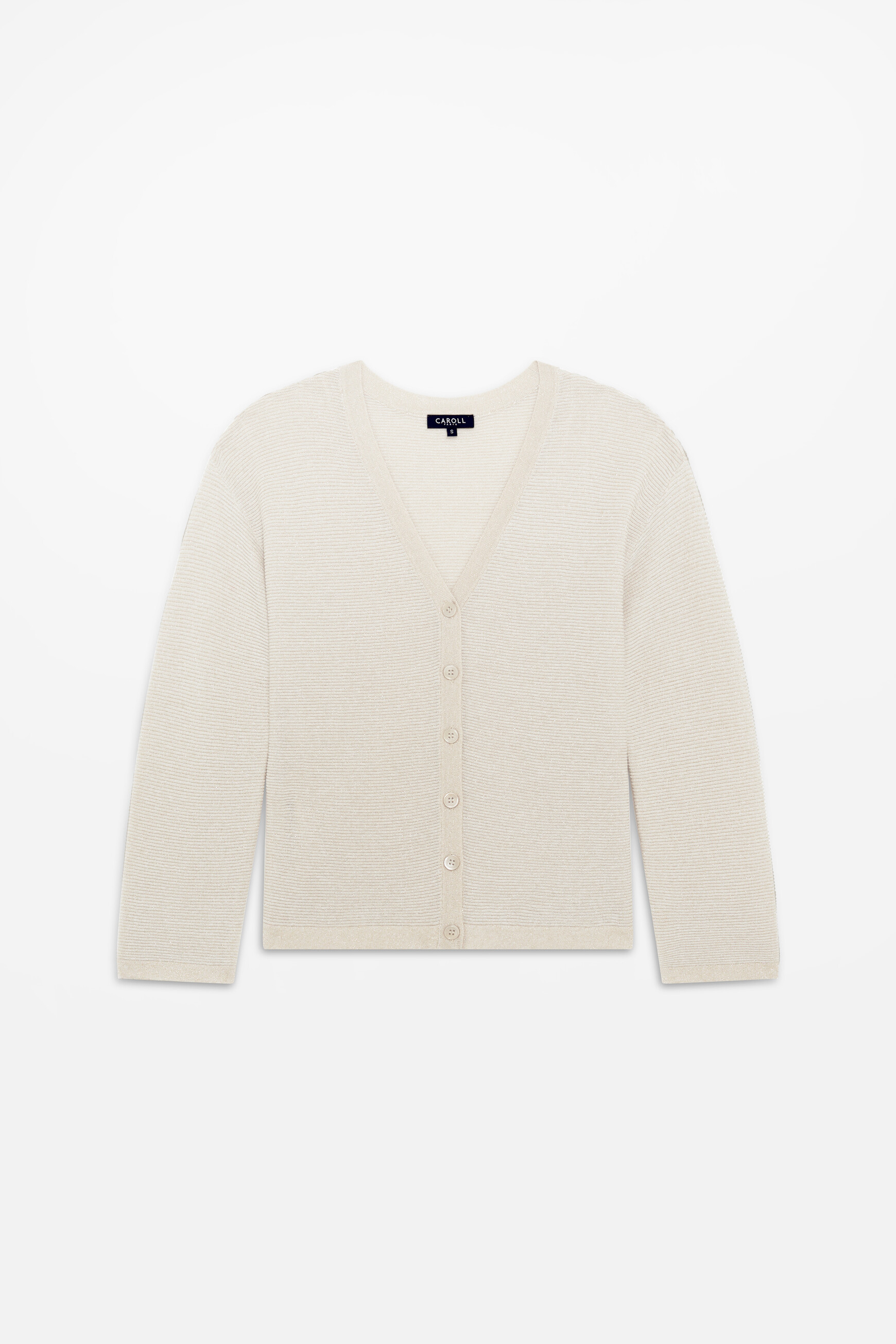Mleonard cardigan ecru woman