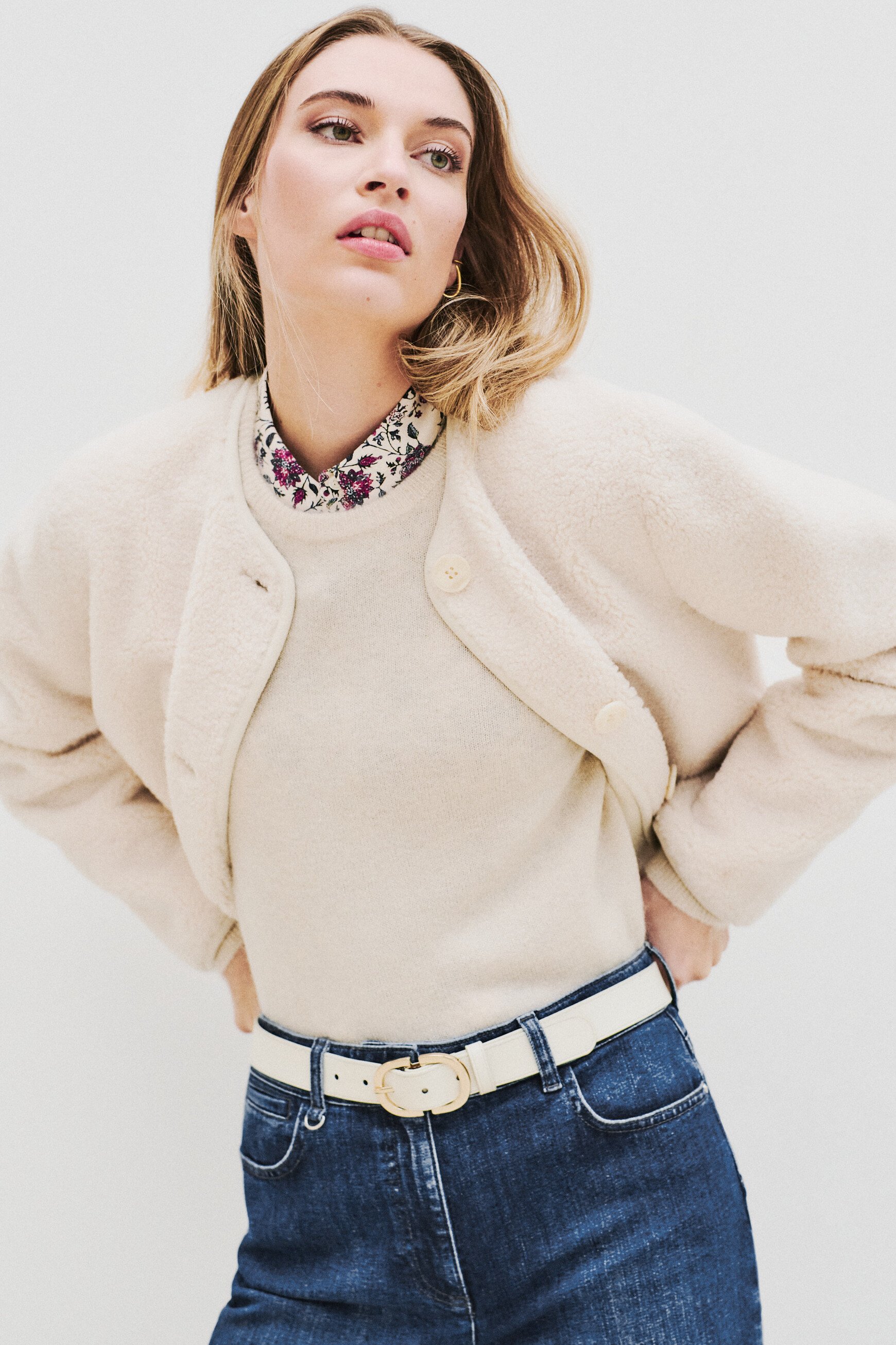 Manteau Gouvernail2 ivoire femme