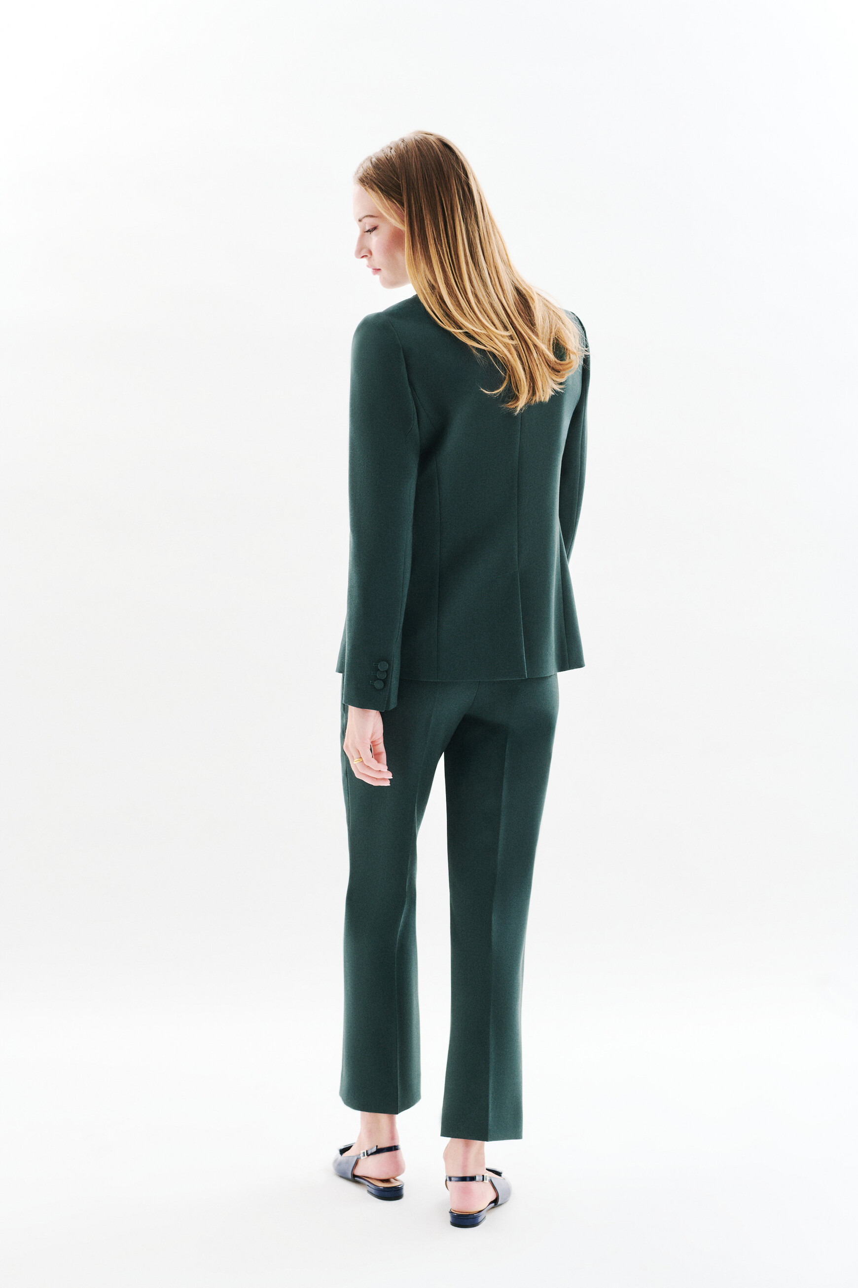 jas vanteane vert fonce vrouw Jas Vanteane vert foncé vrouw