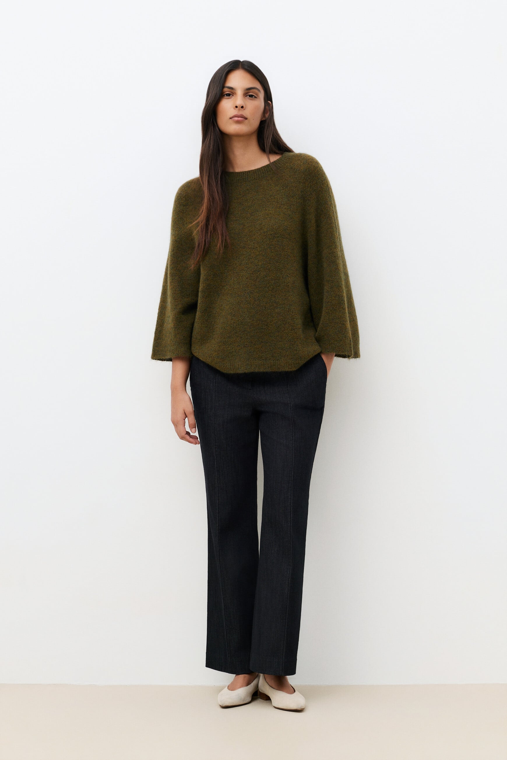 Msienna sweater olive green woman