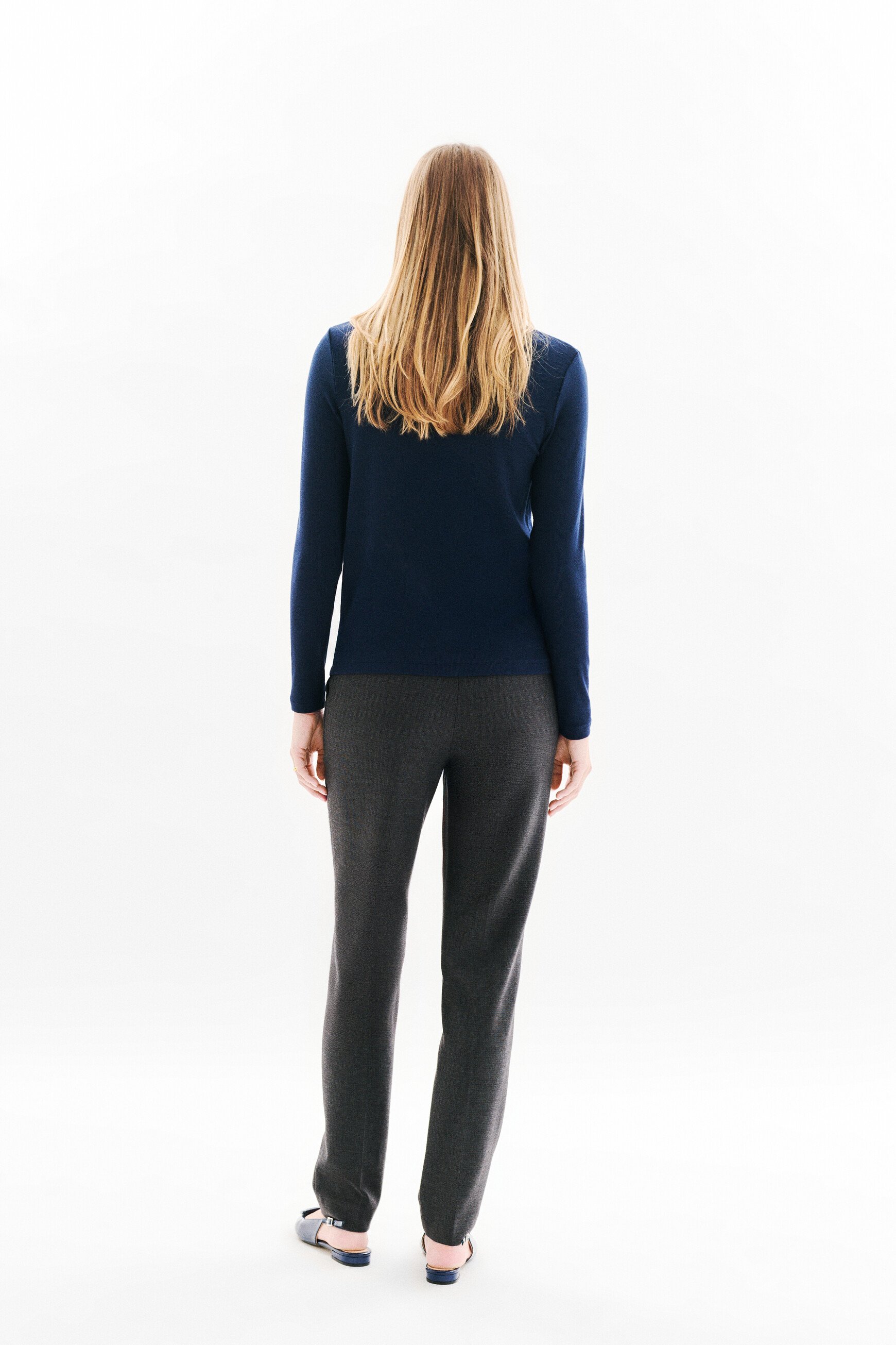 Tlune t-shirt navy blue woman