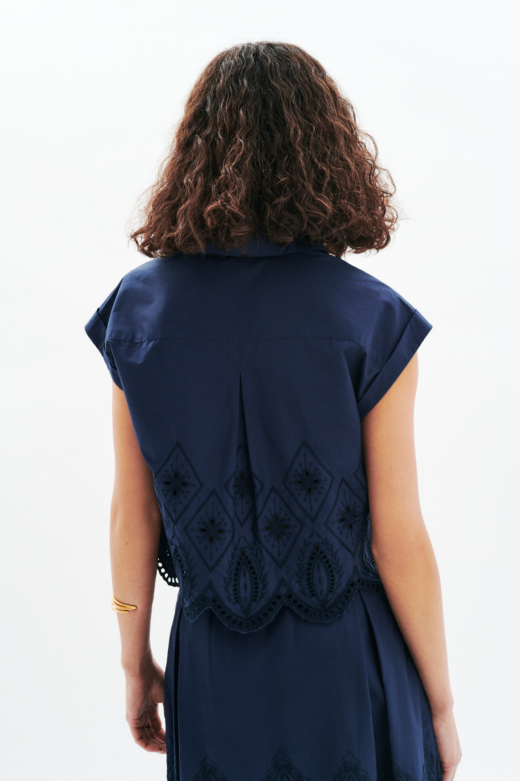 chemise romy bleu marine femme Chemise Romy bleu marine femme