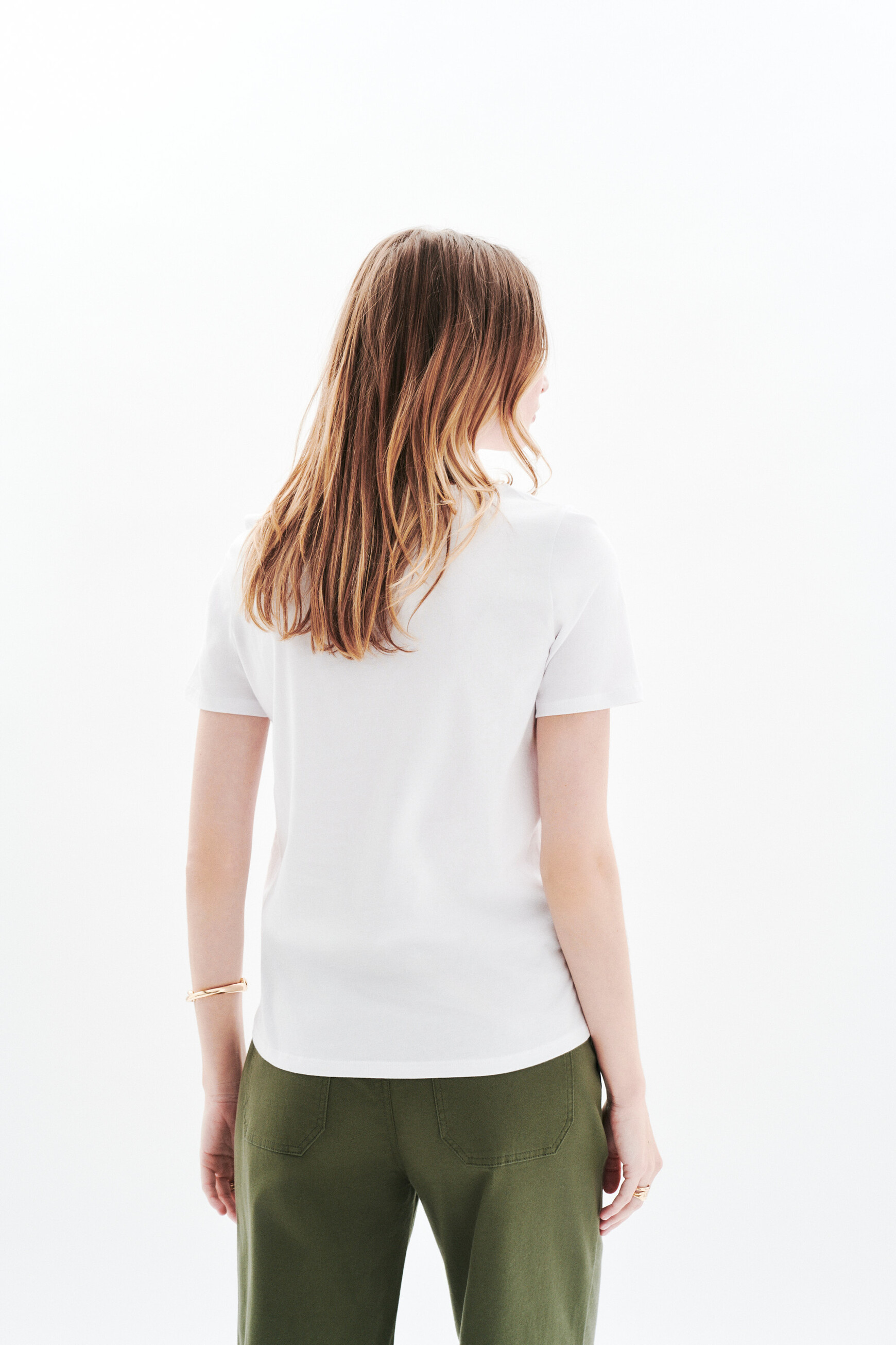 t shirt tjaya blanc femme T-shirt tjaya blanc femme