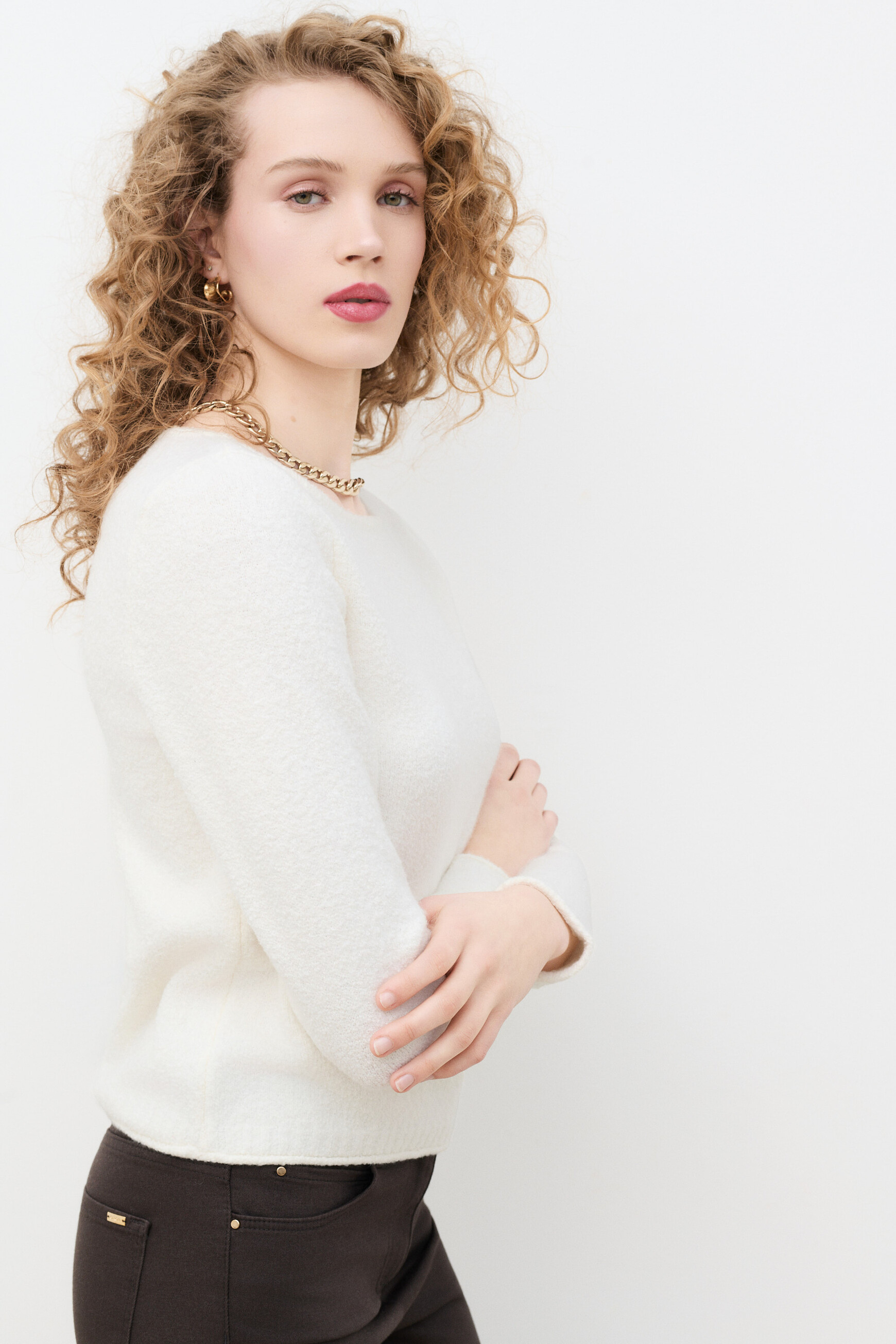Mpierre sweater ecru woman