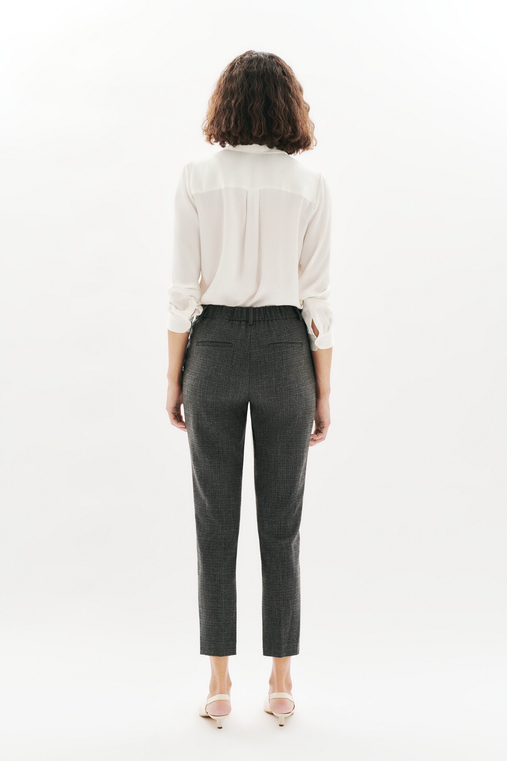 Hose Psidiko19 grau damen