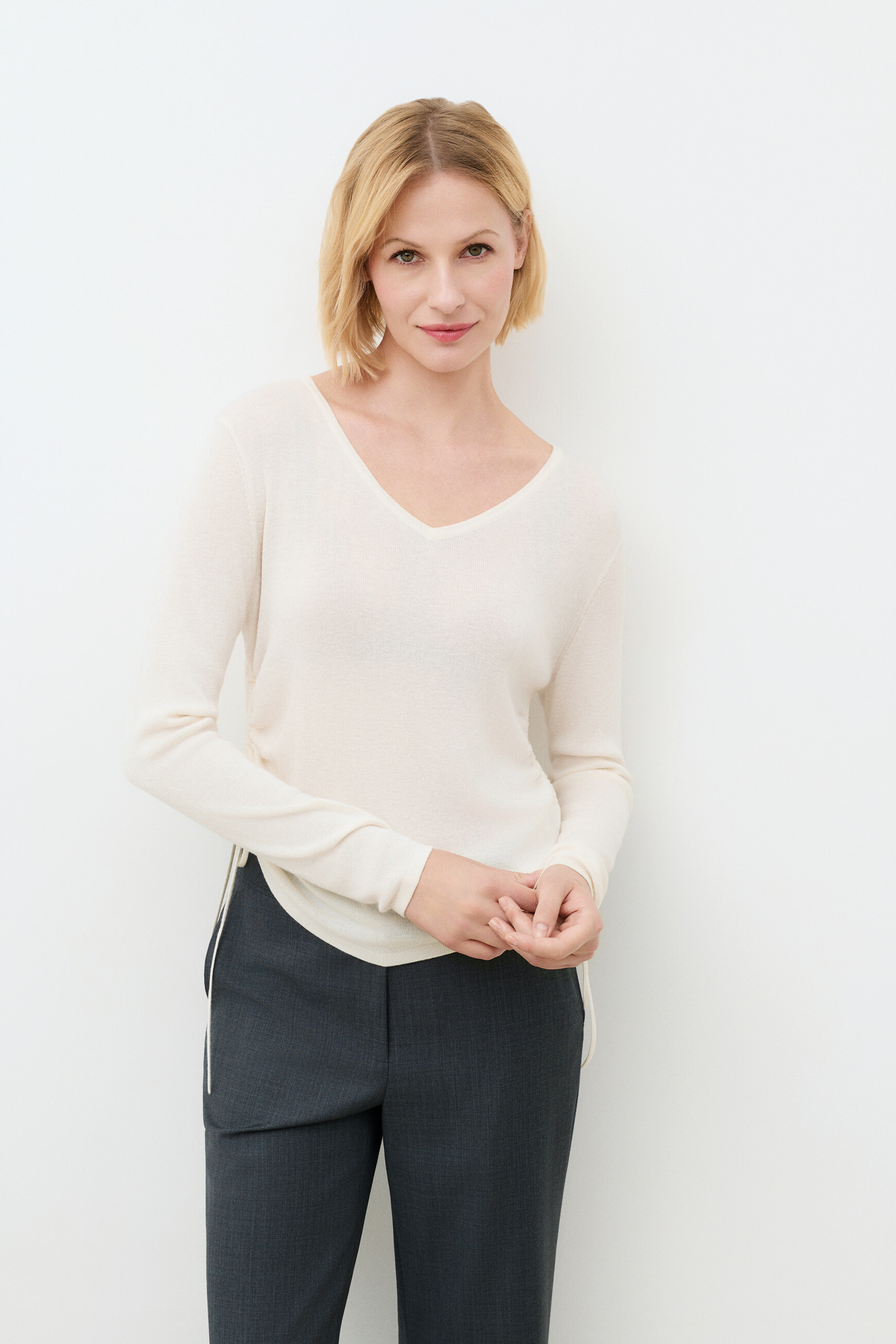 Msidonie sweater ecru woman