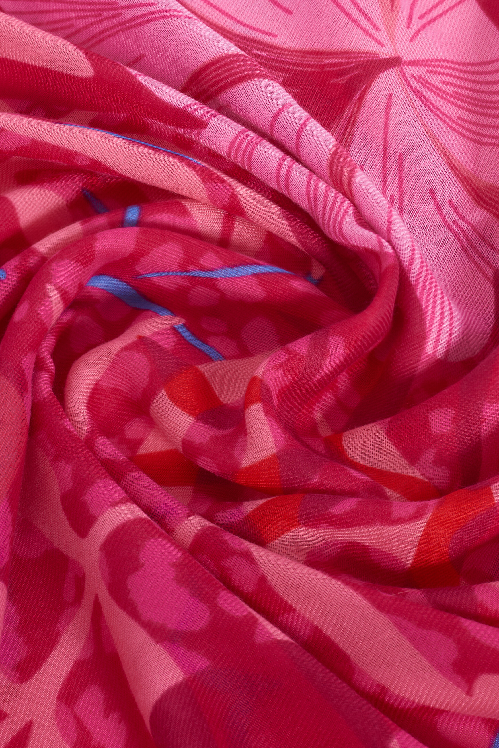Foulard Octobre Rose rose femme