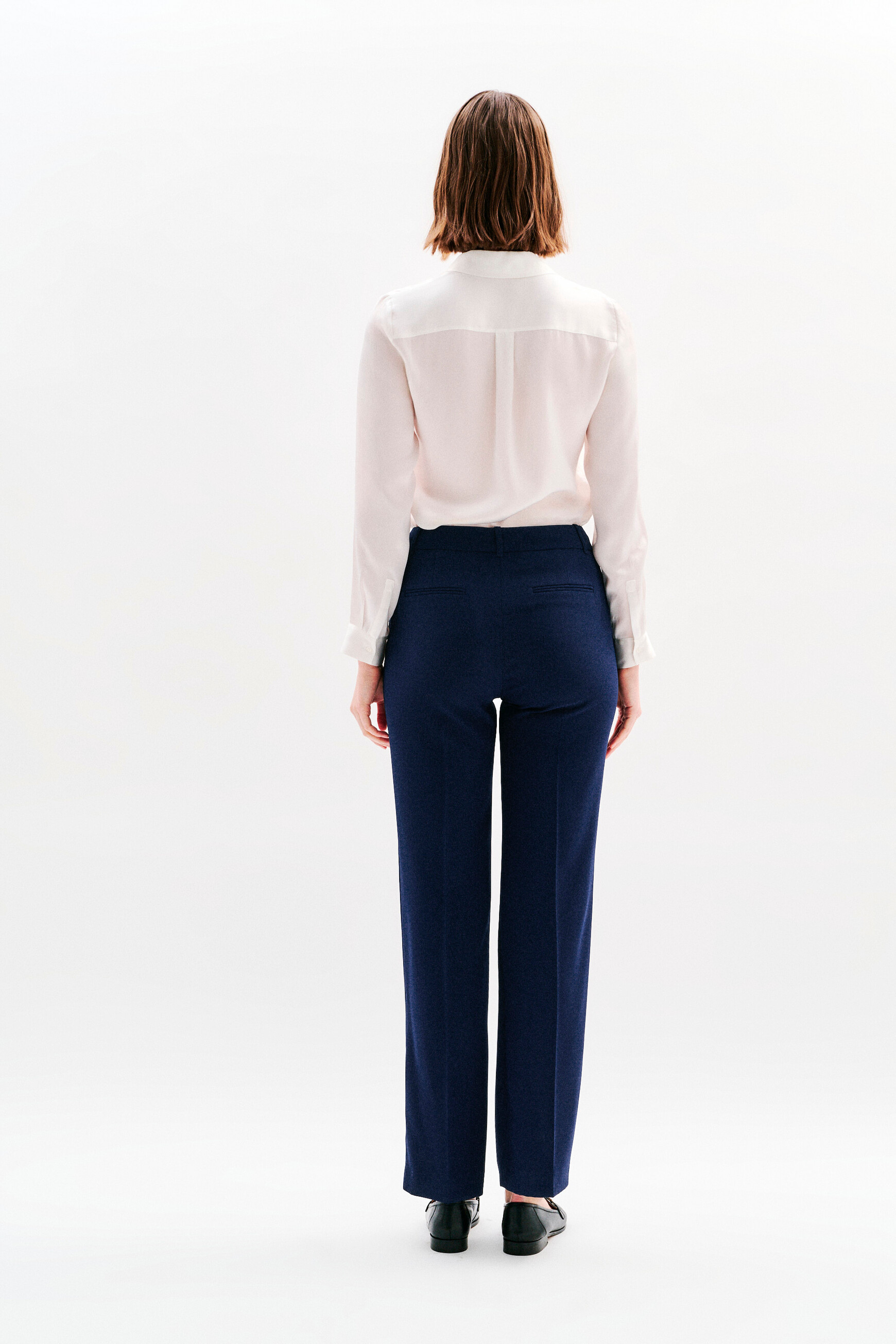 pantalon pclement3 bleu marine femme Pantalon Pclement3 bleu marine femme