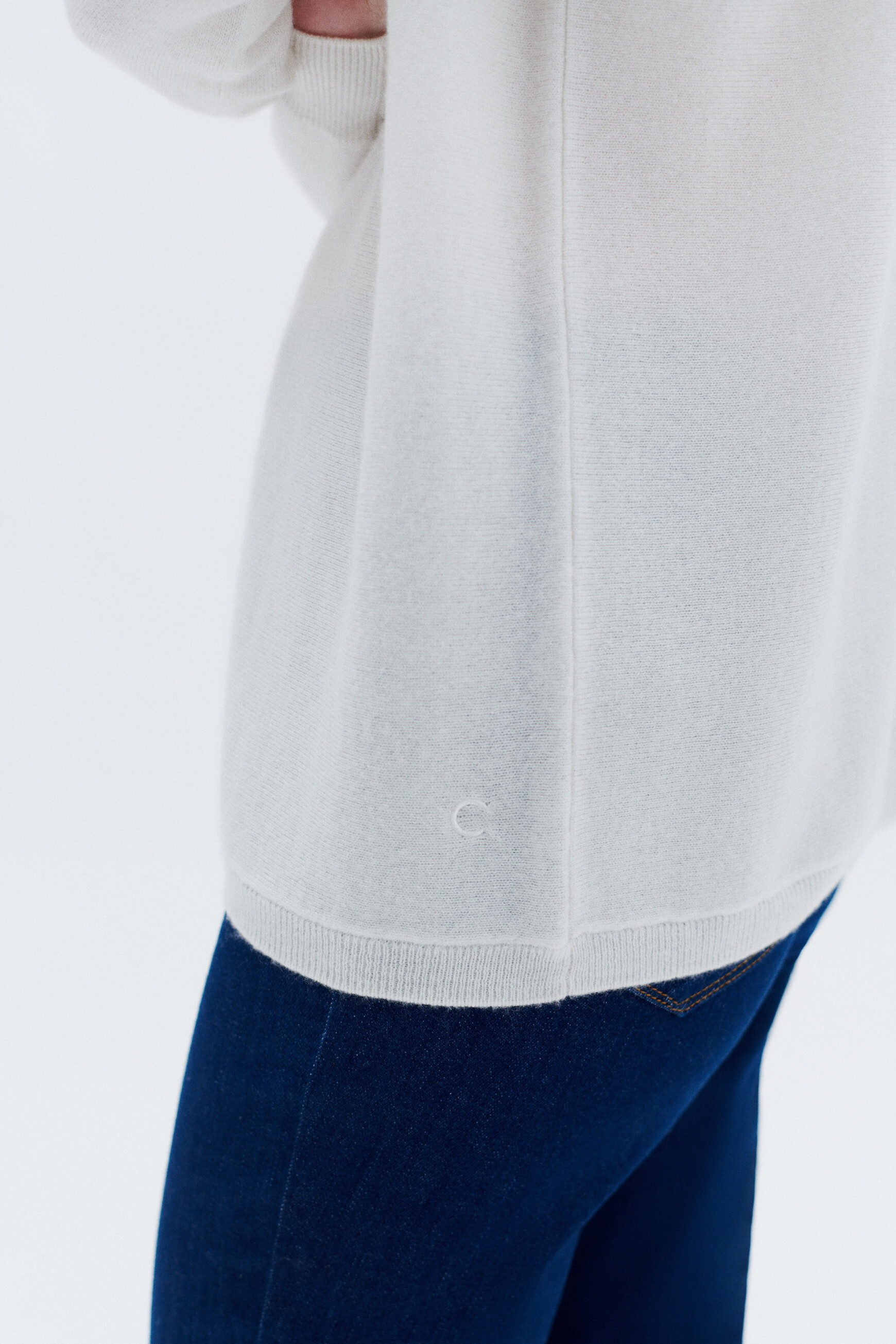 Pull mamelie ivoire femme