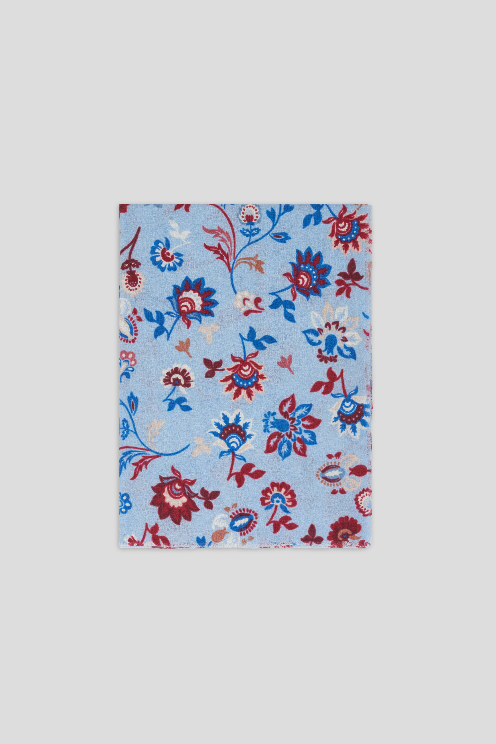 Ilaura scarf blue-grey woman