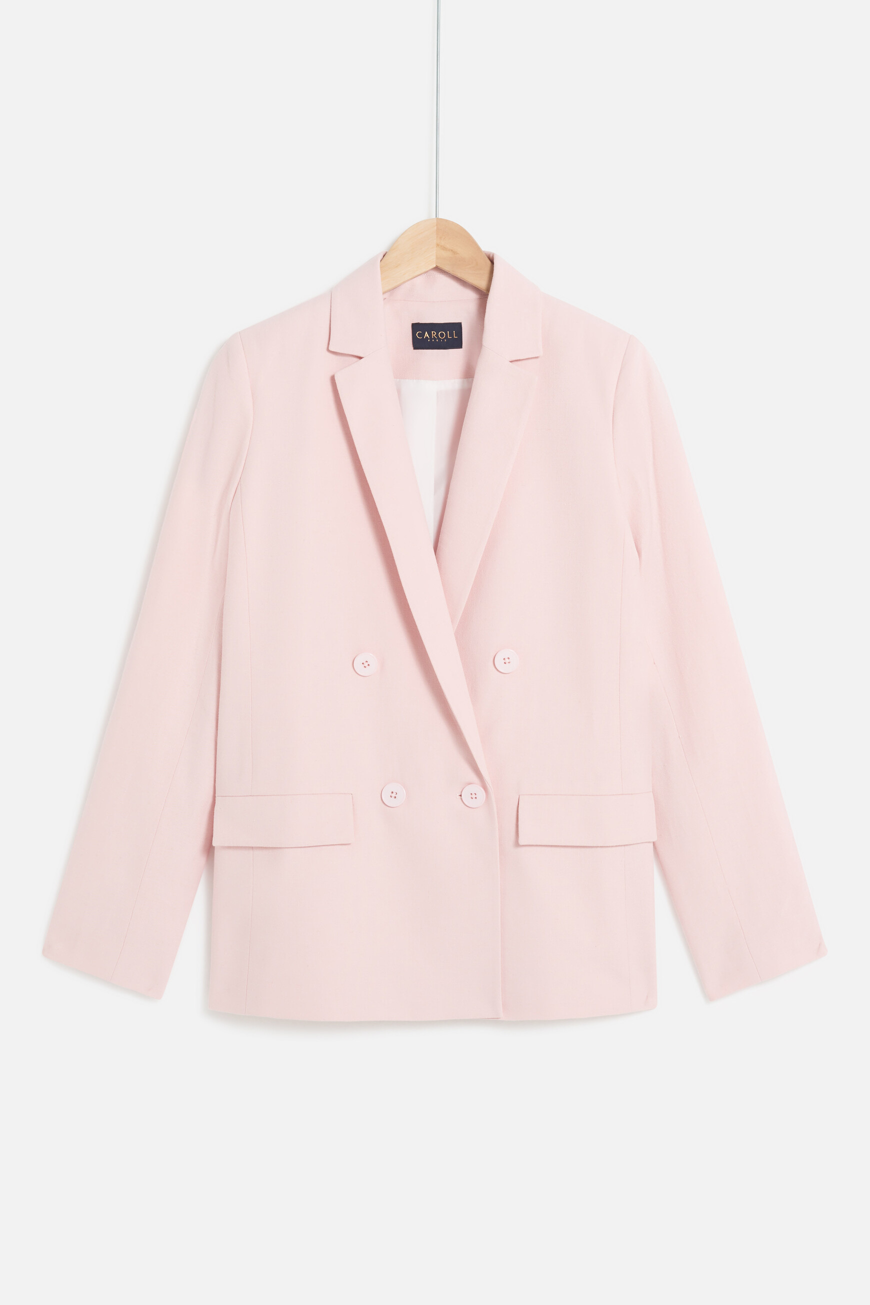 blazer amelie rose clair femme blazer amelie rose clair femme