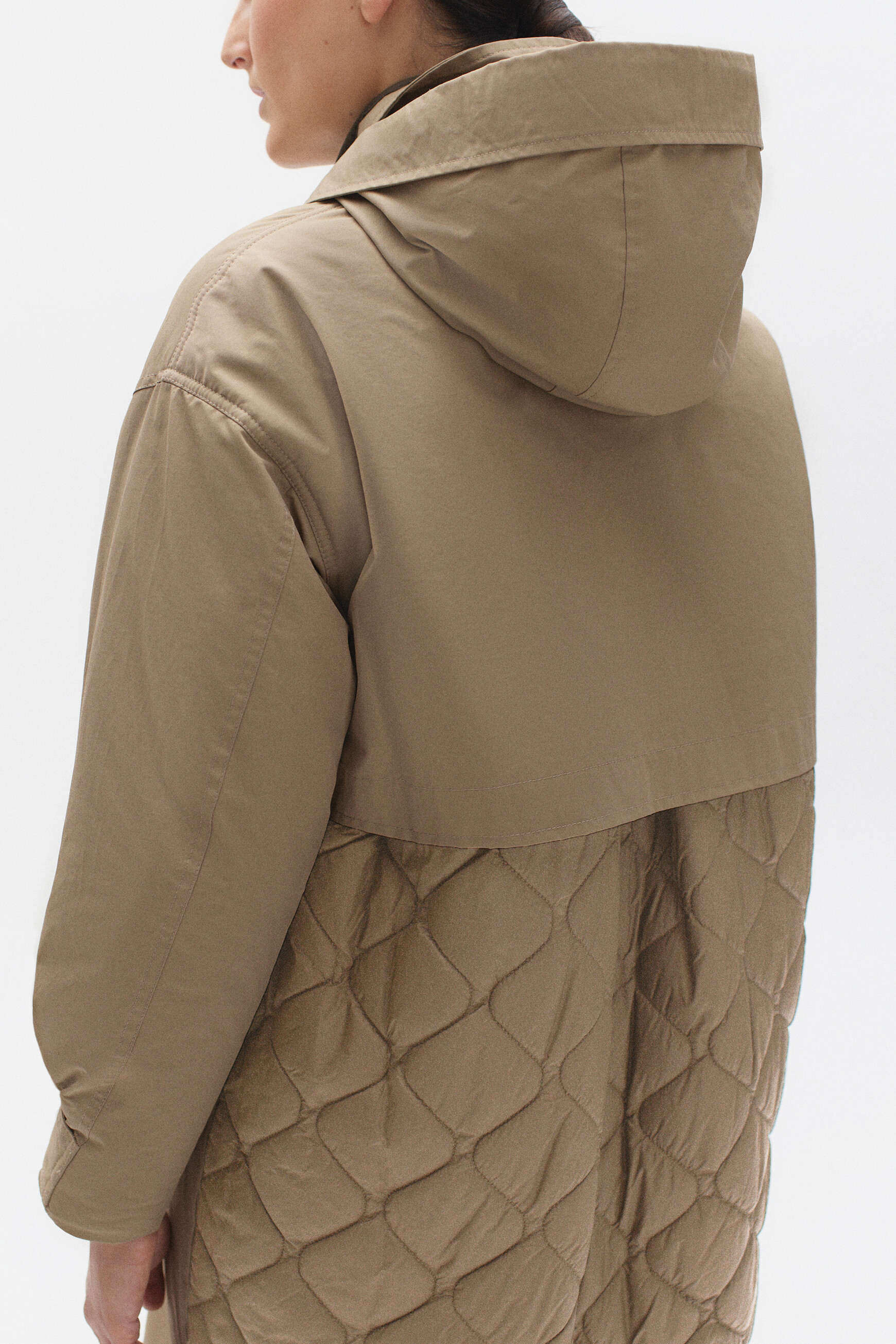parka milo creme femme parka milo creme femme