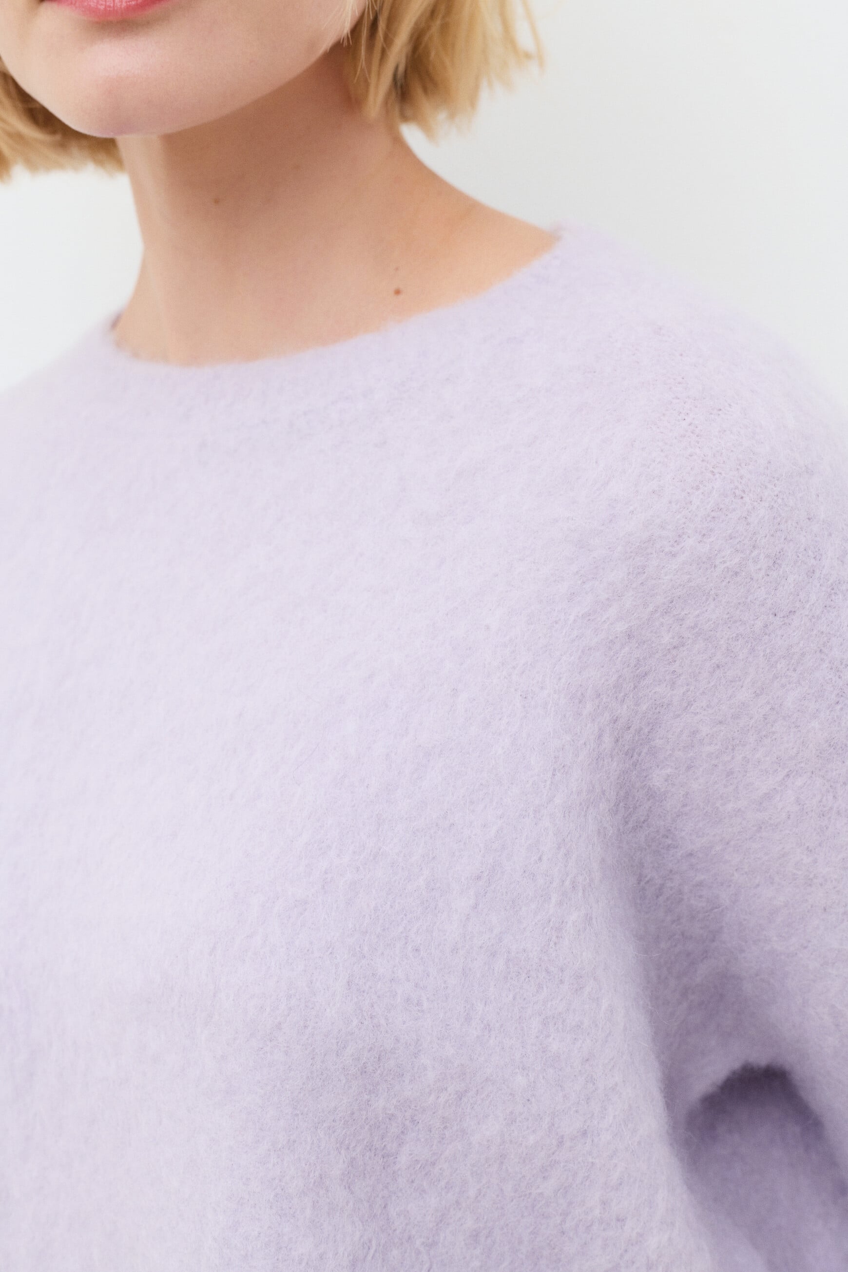 Mted sweater mauve woman