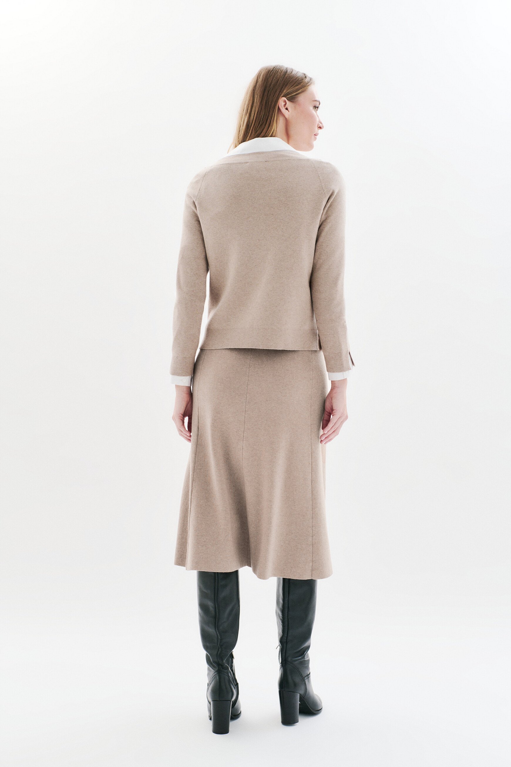 mauricia sweater light brown woman Mauricia sweater light brown woman