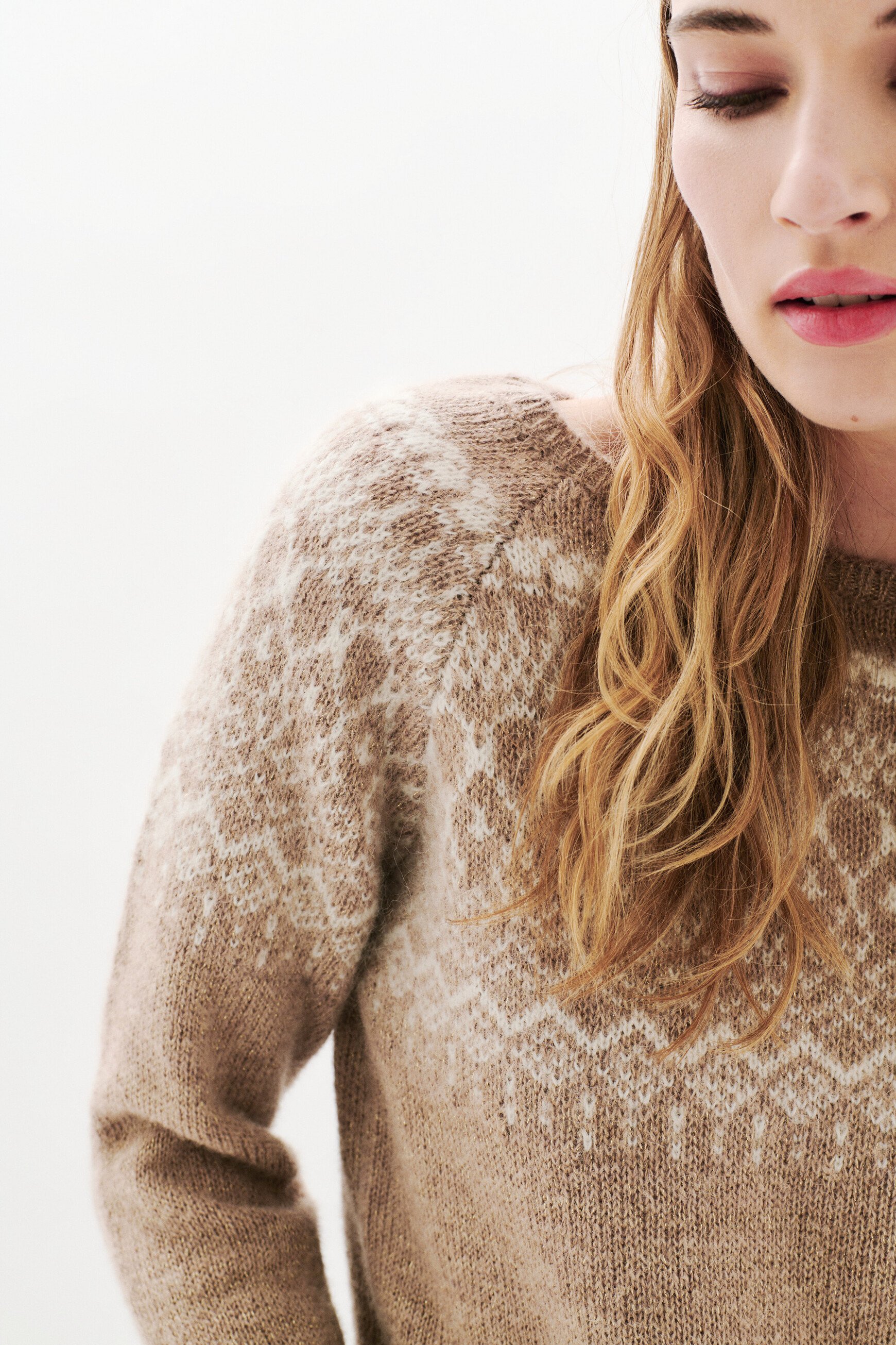 mcarlotta sweater light brown woman Mcarlotta sweater light brown woman