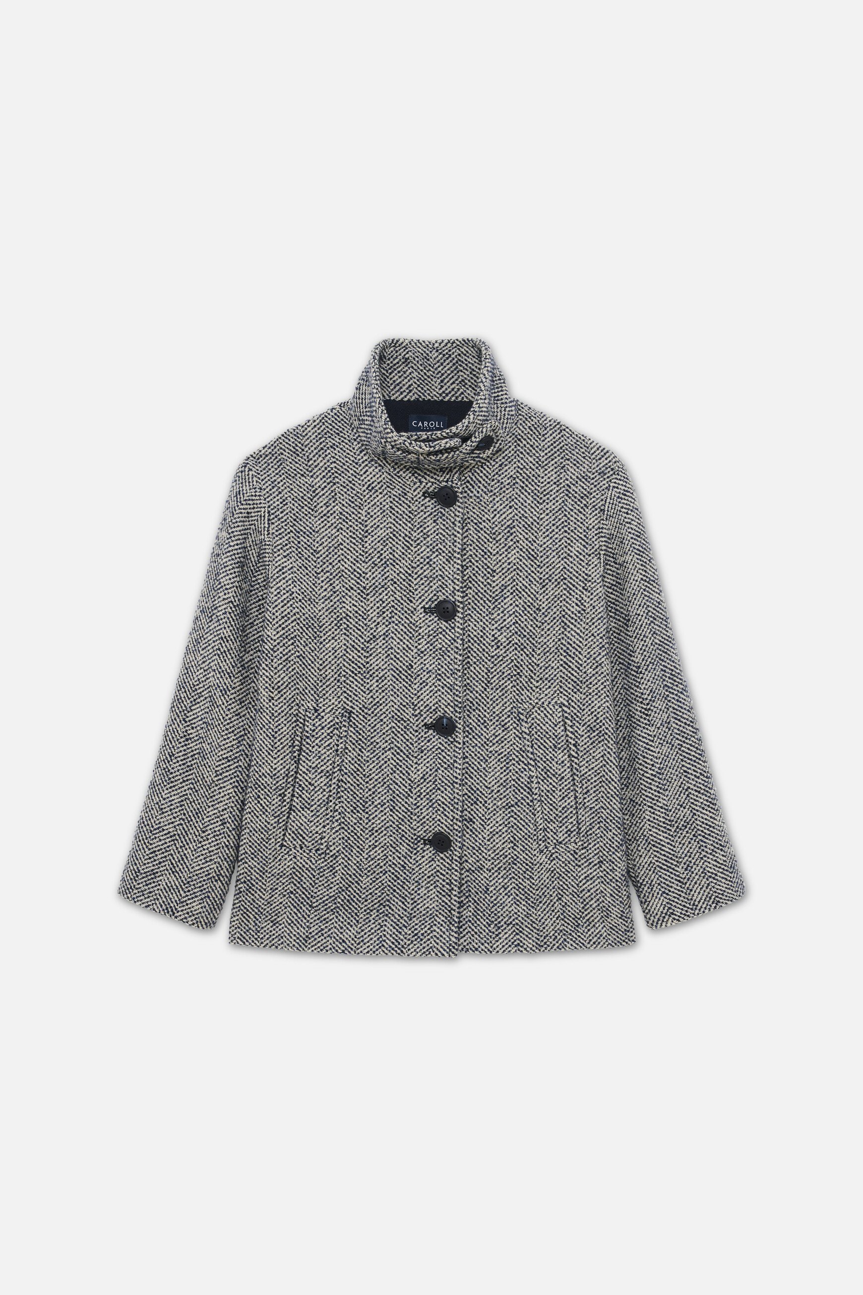 gomain coat black woman Gomain coat black woman