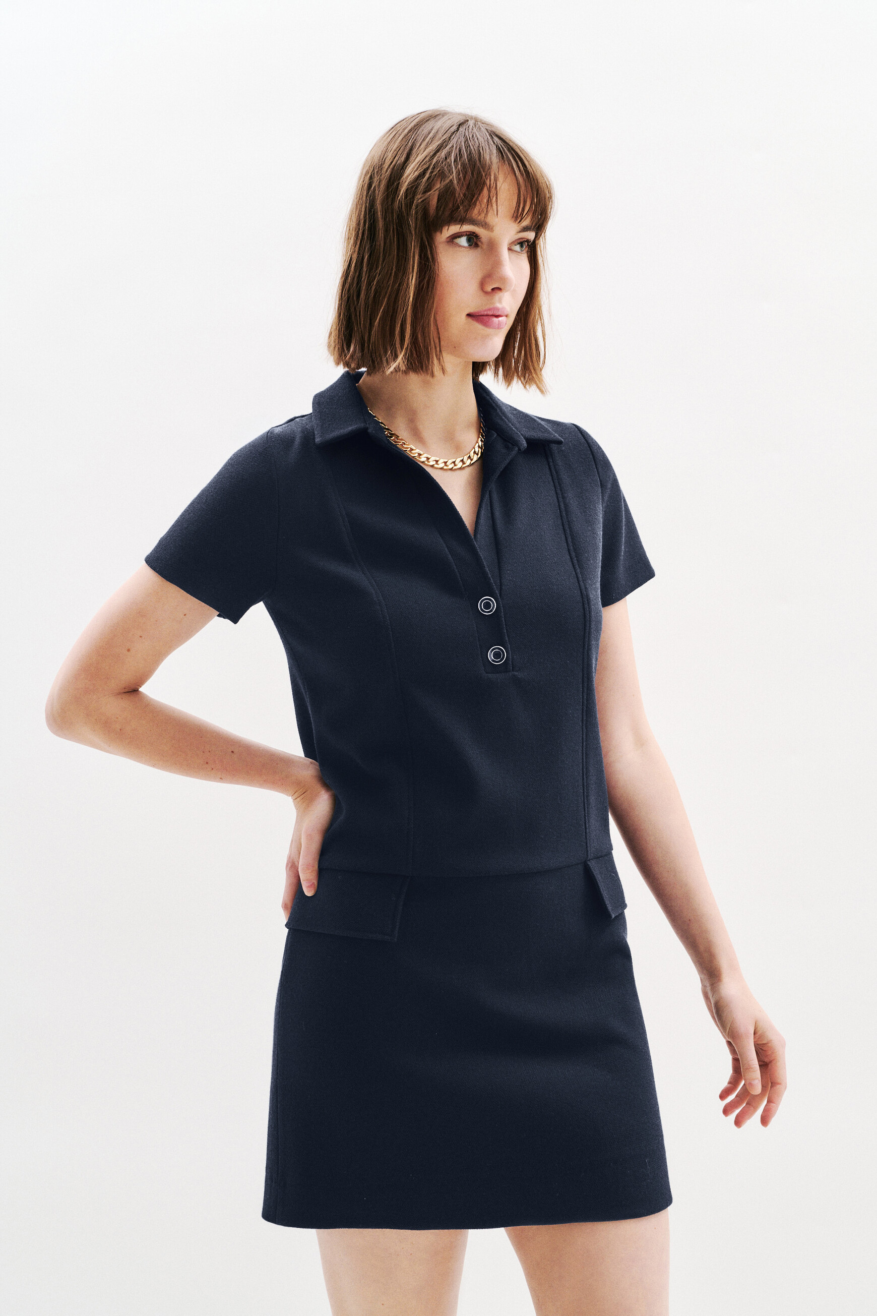 robe rfabie bleu marine femme Robe Rfabie bleu marine femme