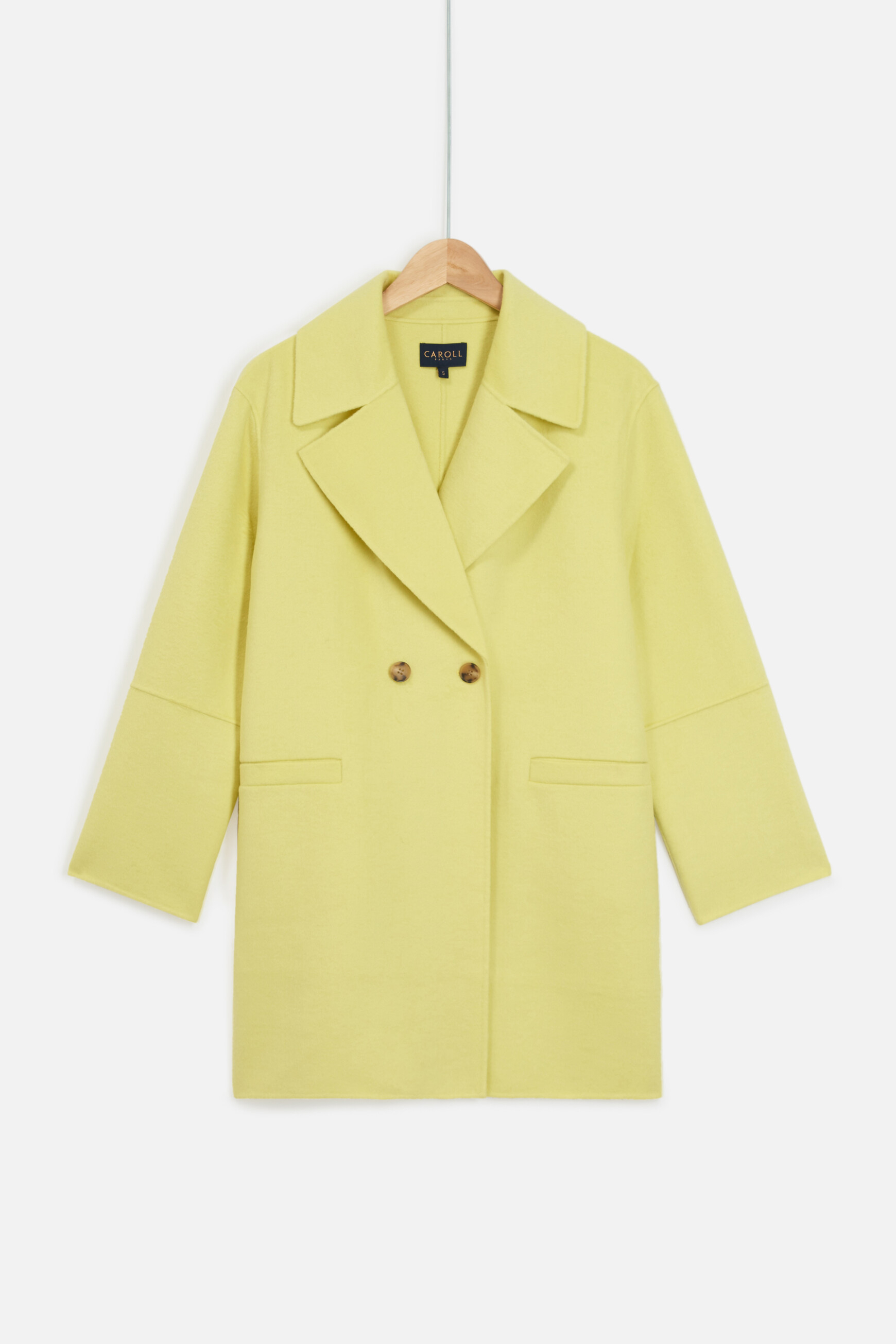 manteau william jaune citron femme manteau william jaune citron femme