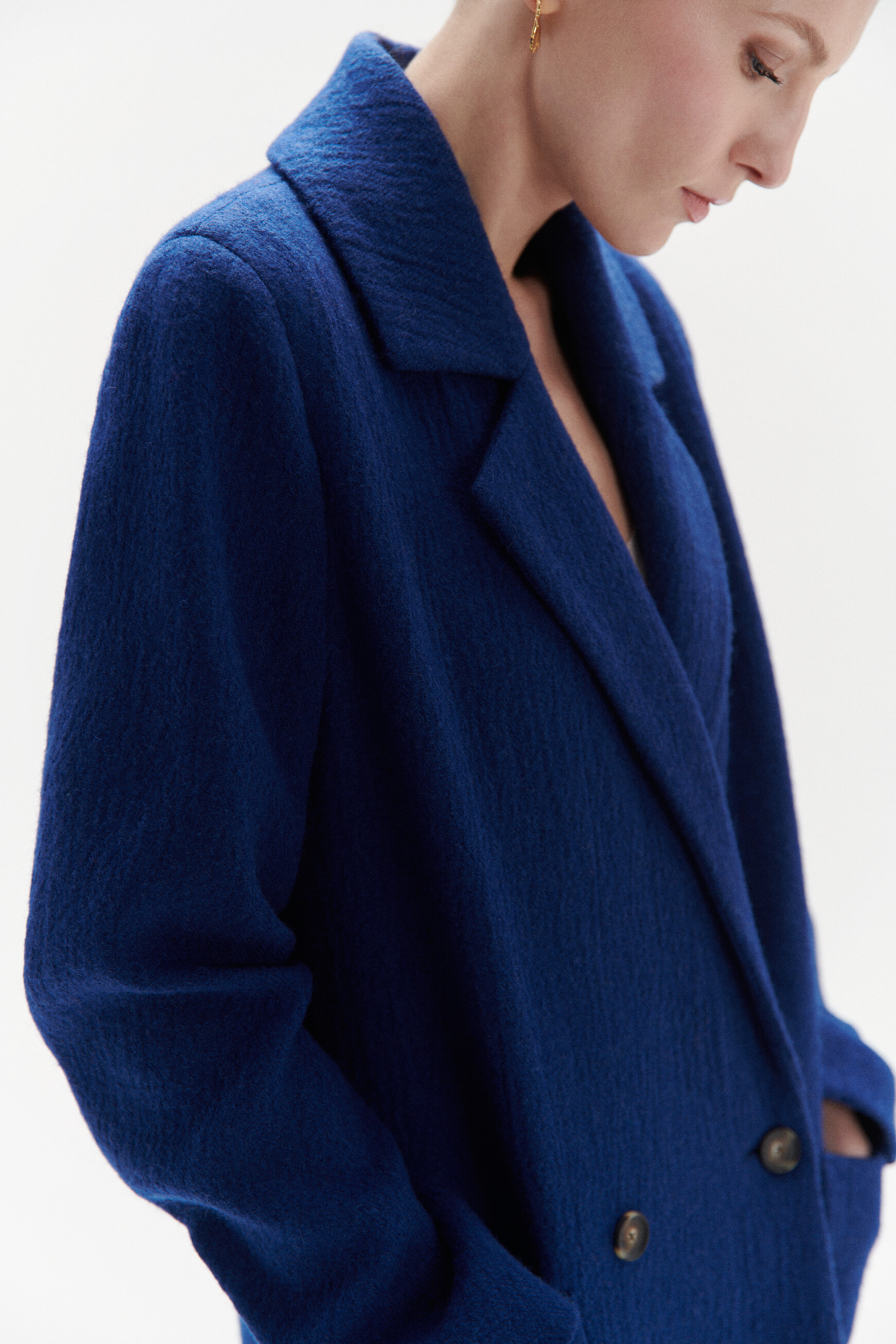 manteau marvin bleu roi femme manteau marvin bleu roi femme