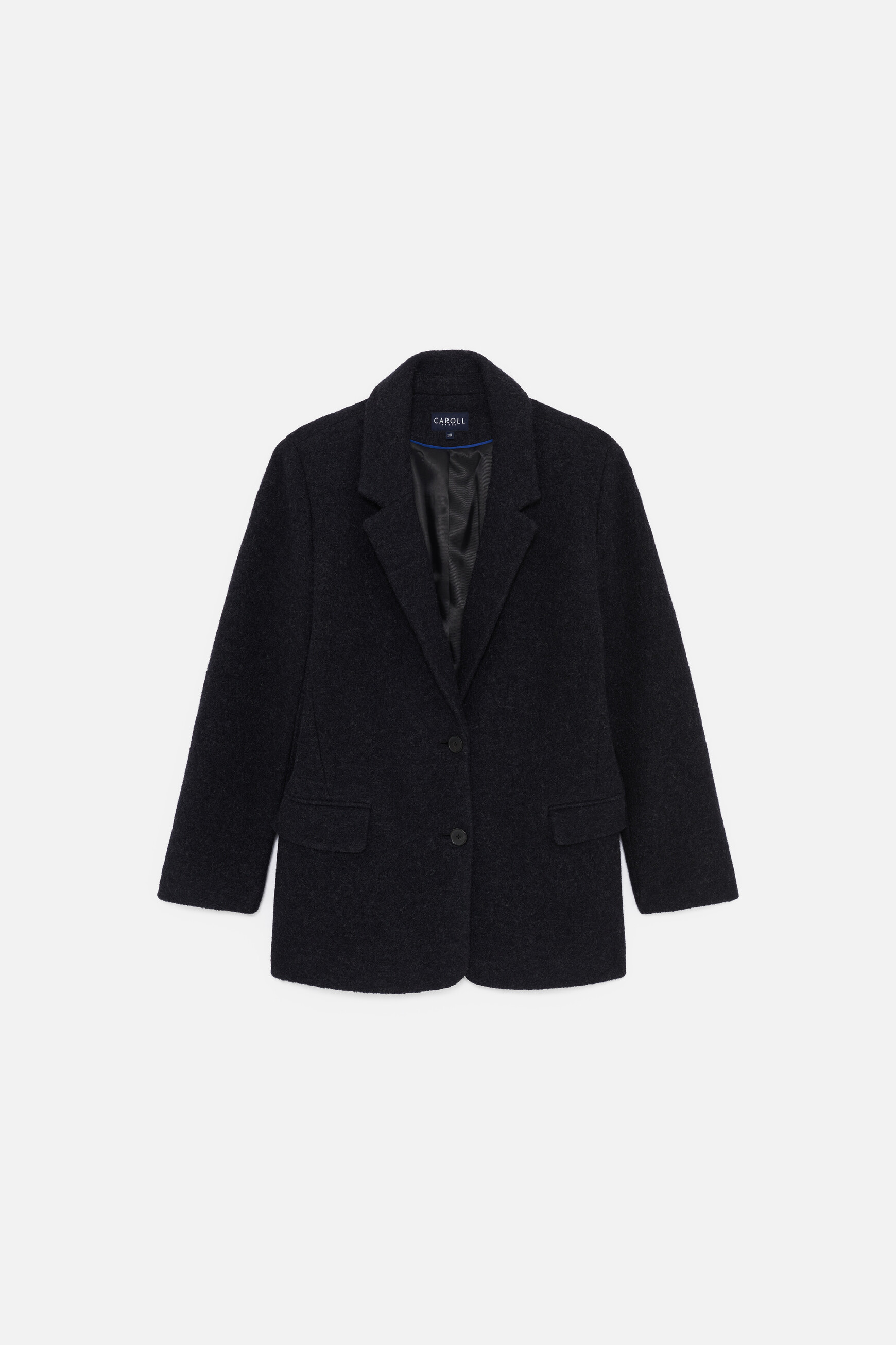 girelli coat 100 wool navy blue woman Girelli coat 100% wool navy blue woman