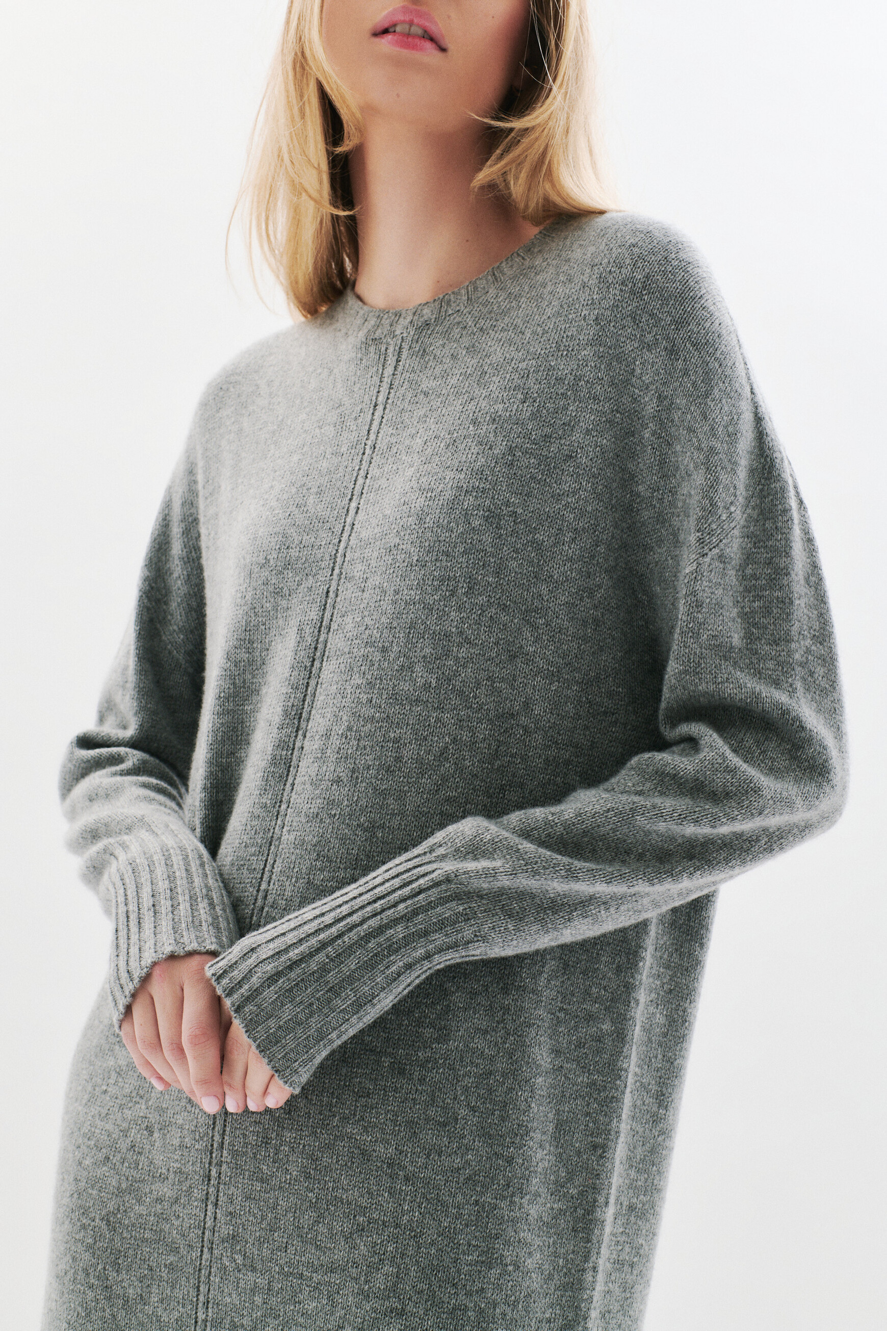 Robe Rloretta gris femme