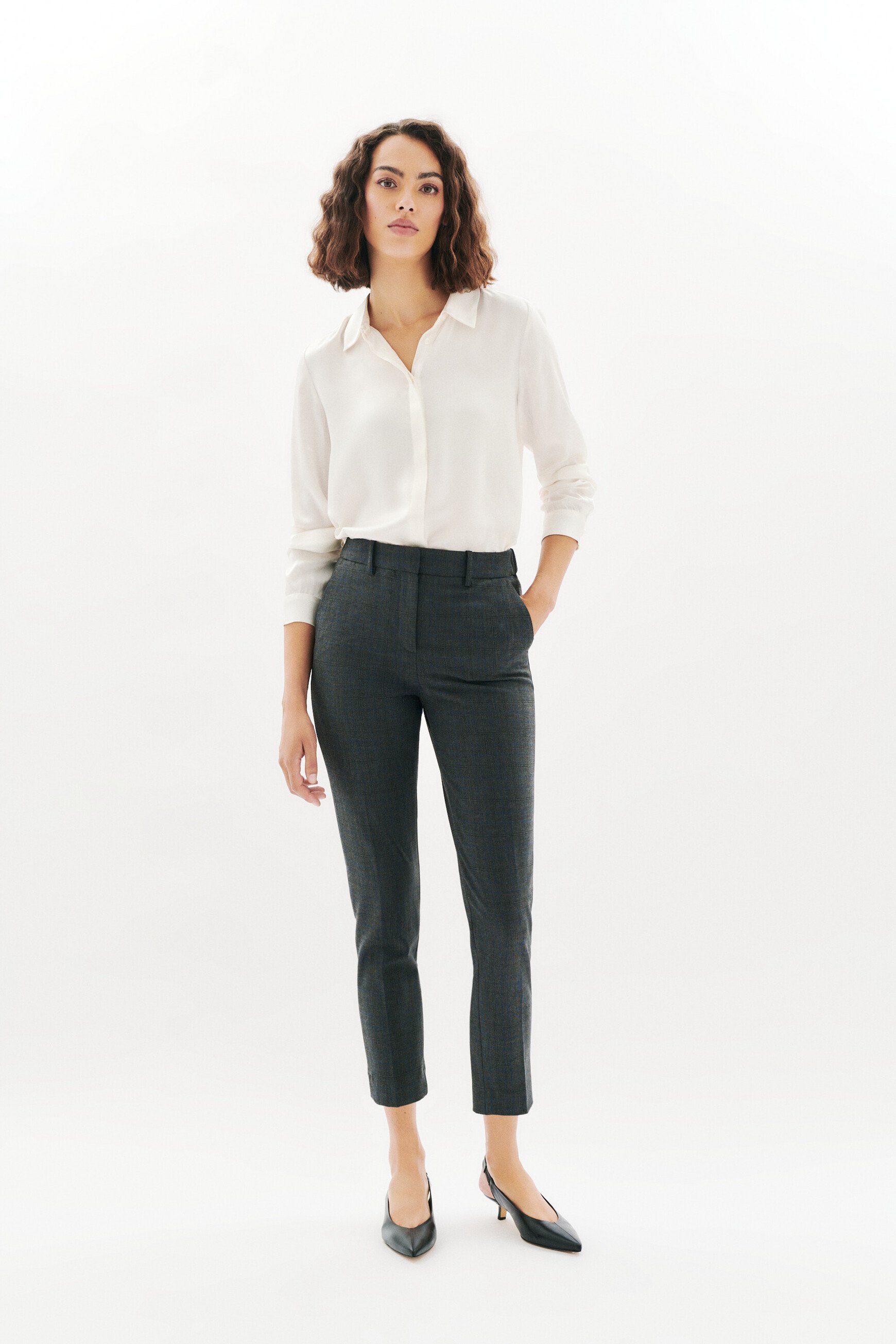 Hose Psidiko19 grau damen