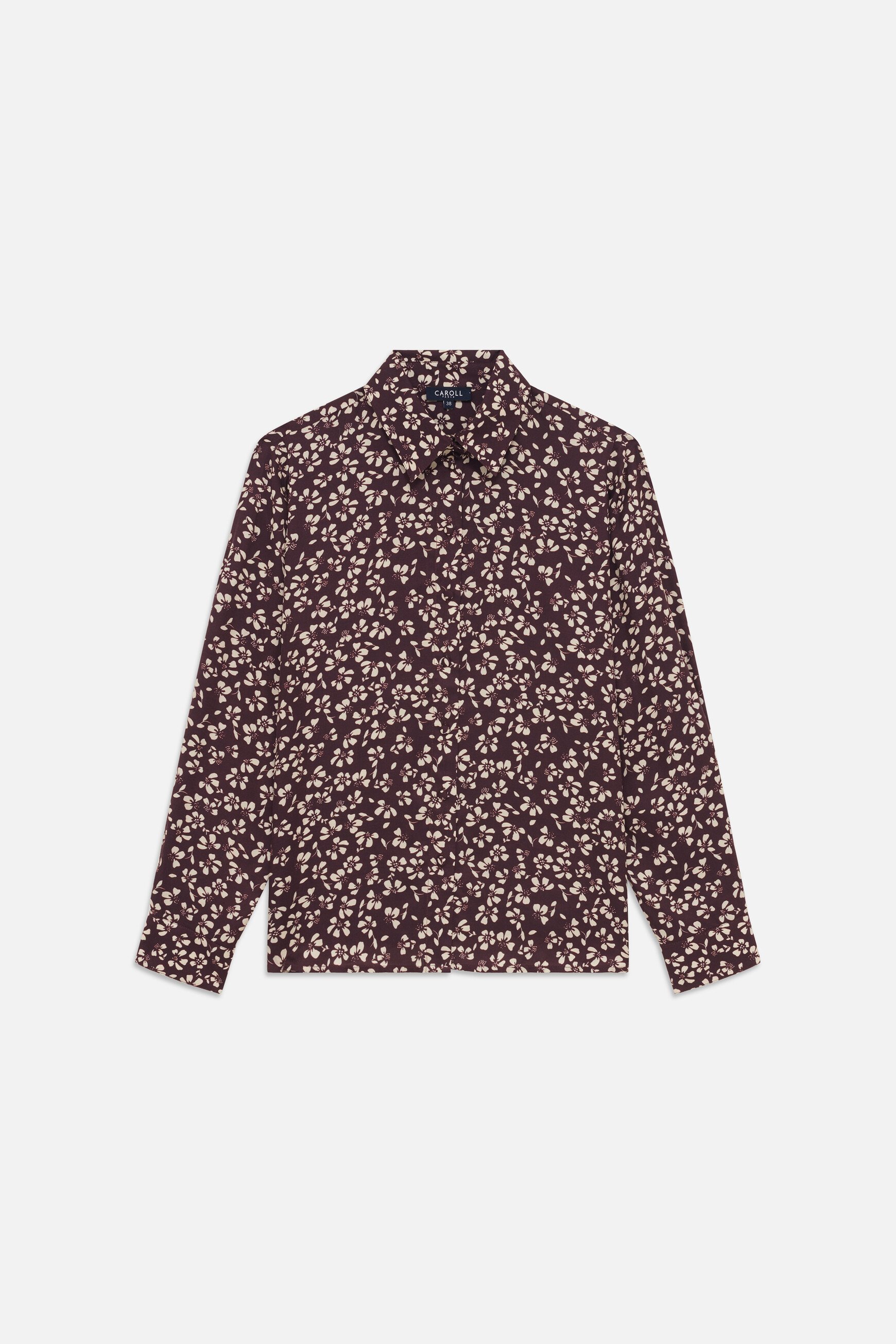 Chemise Charme prune femme