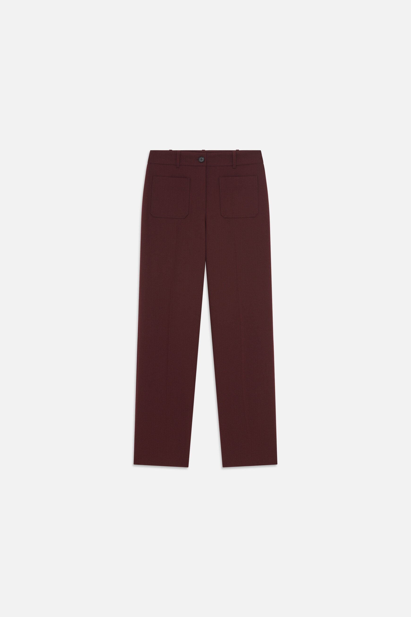 Pelleyville trousers plum woman