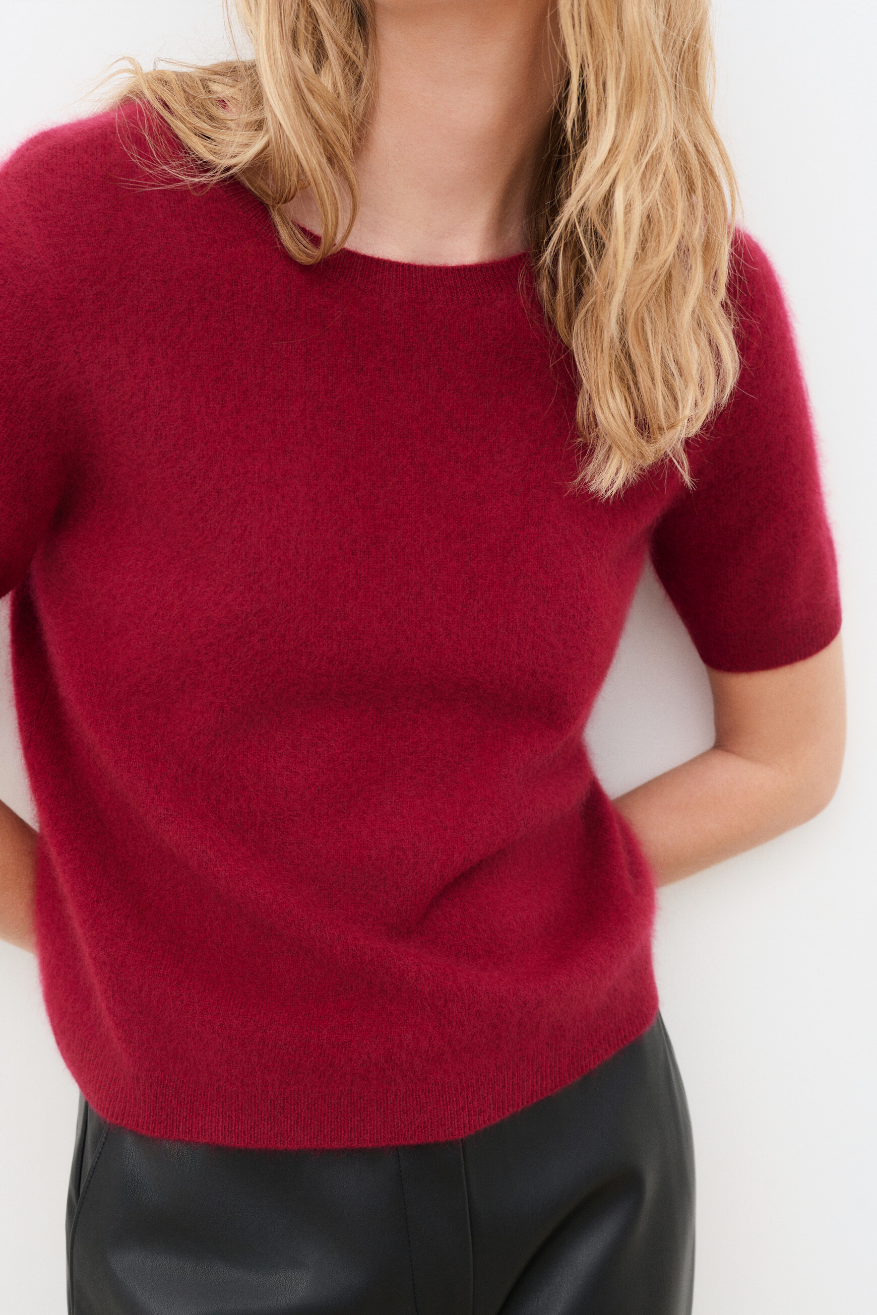 Mvalentine sweater dark red woman
