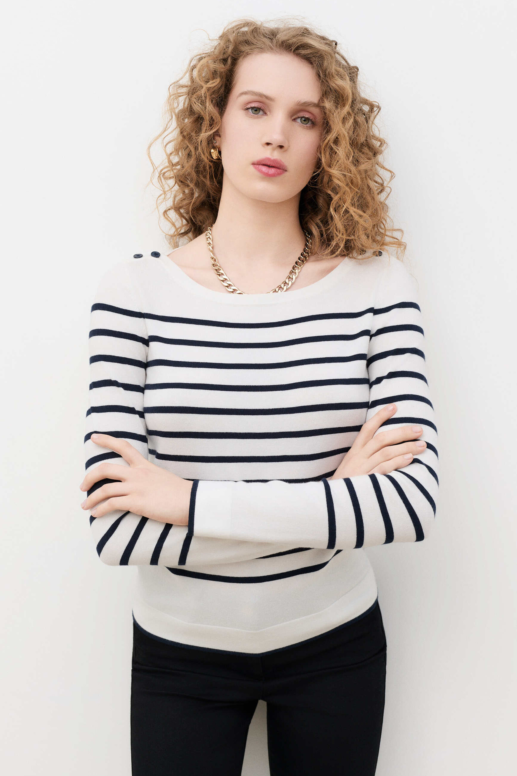 Mjuliana sweater cream woman