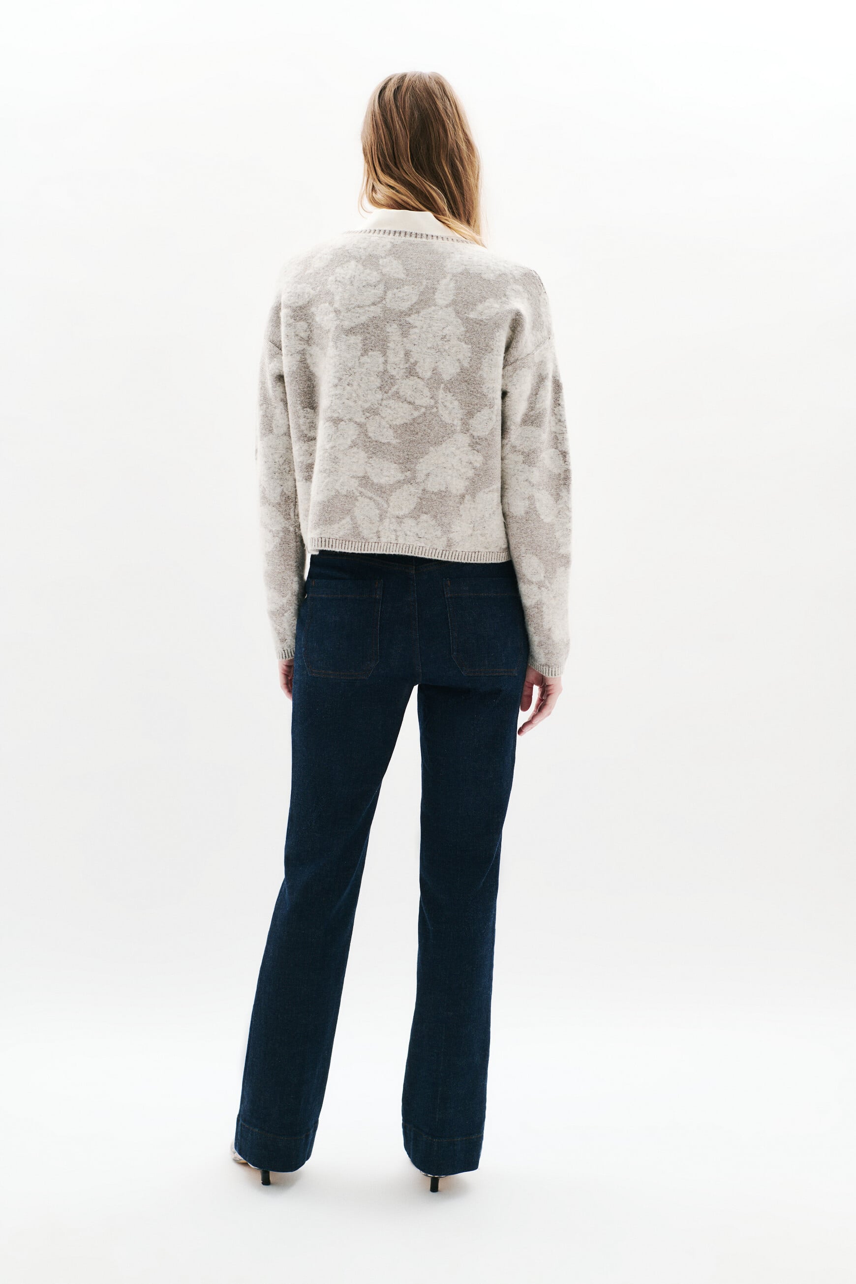 Mflorentine sweater light grey woman