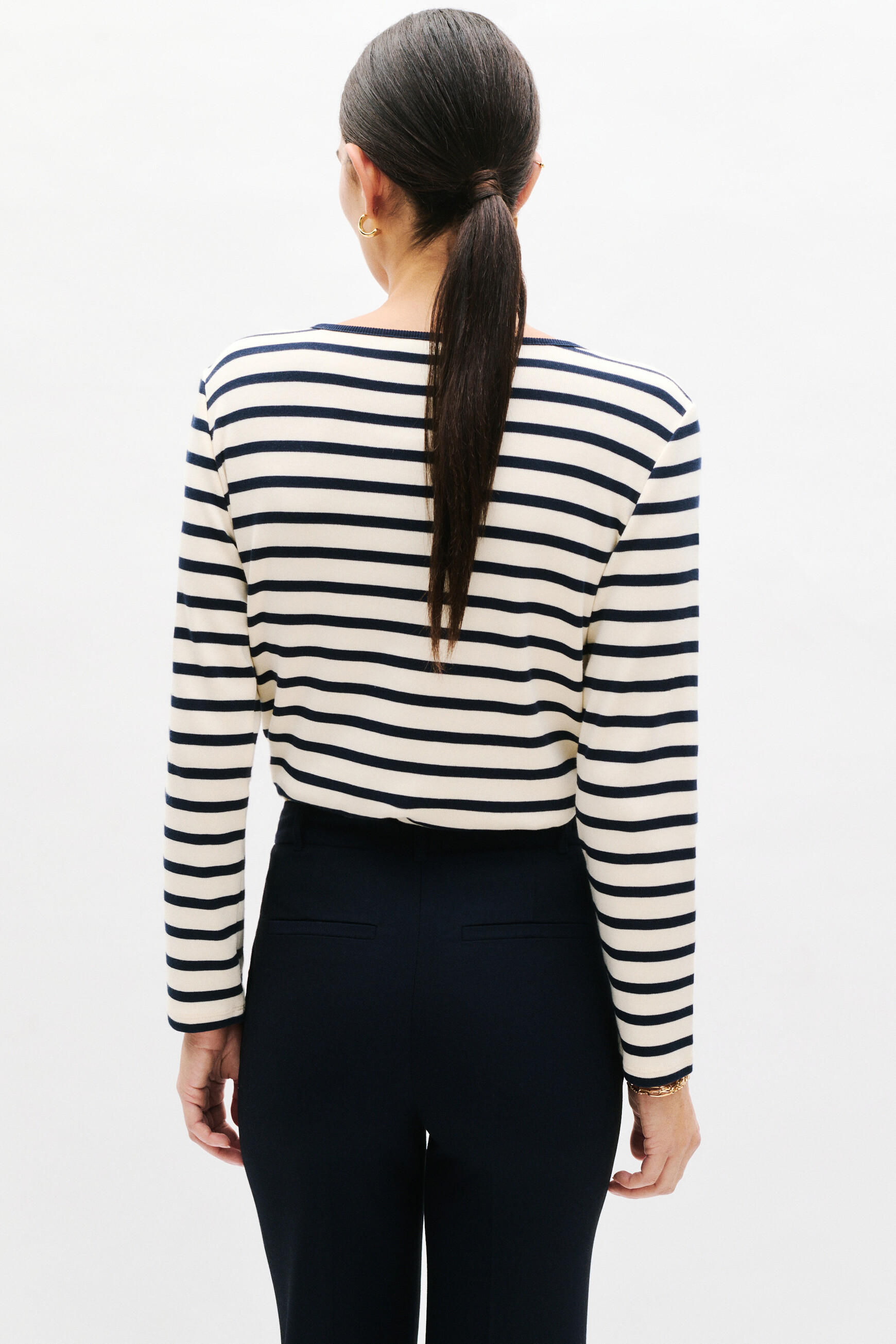 pantalon pgaston bleu marine femme Pantalon Pgaston bleu marine femme