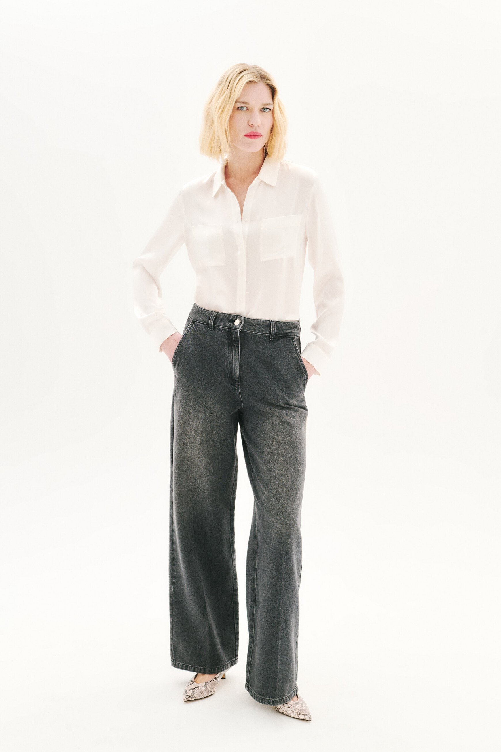Pantalón Pesuvio2 gris mujer
