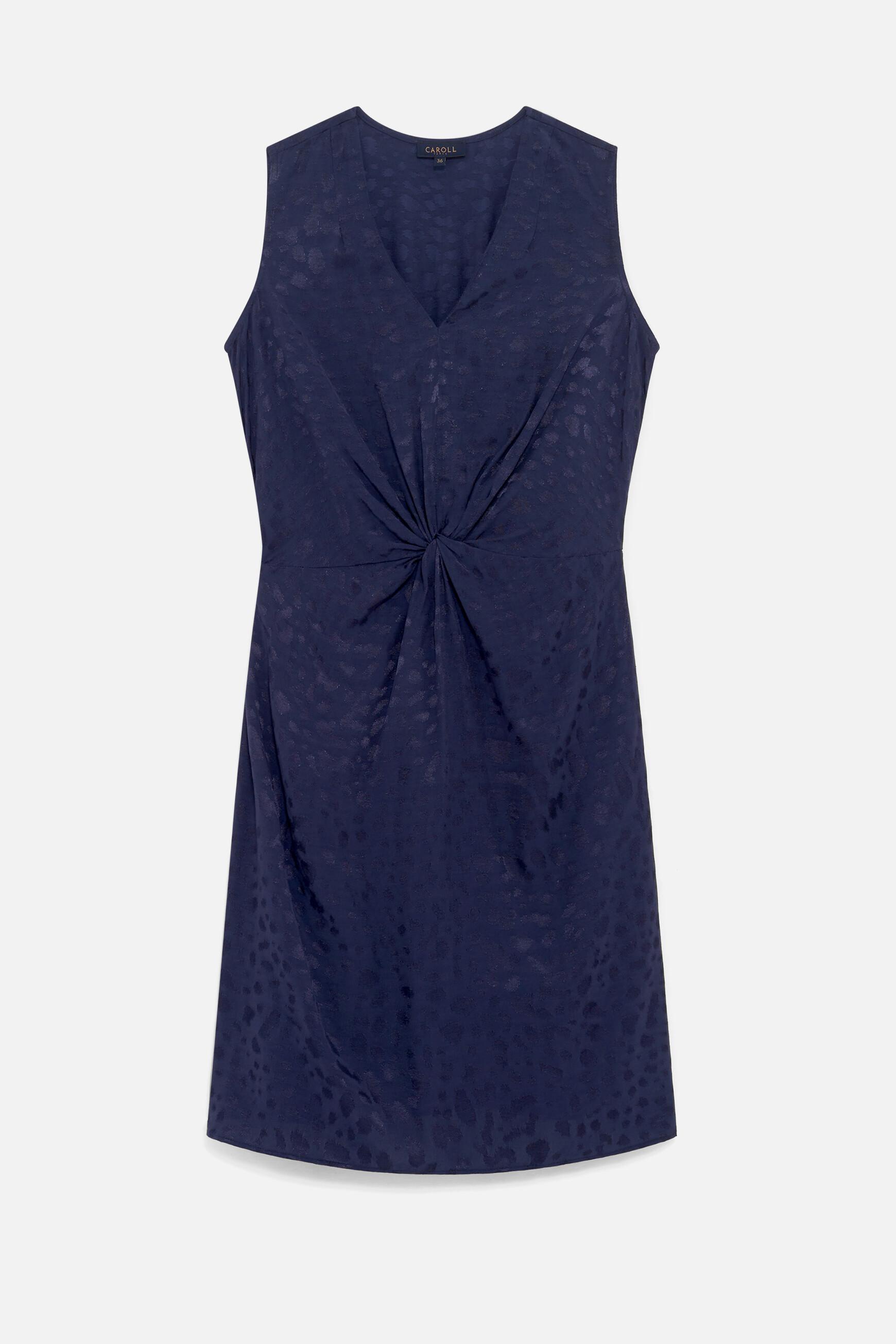 Robe rcarmen bleu marine femme