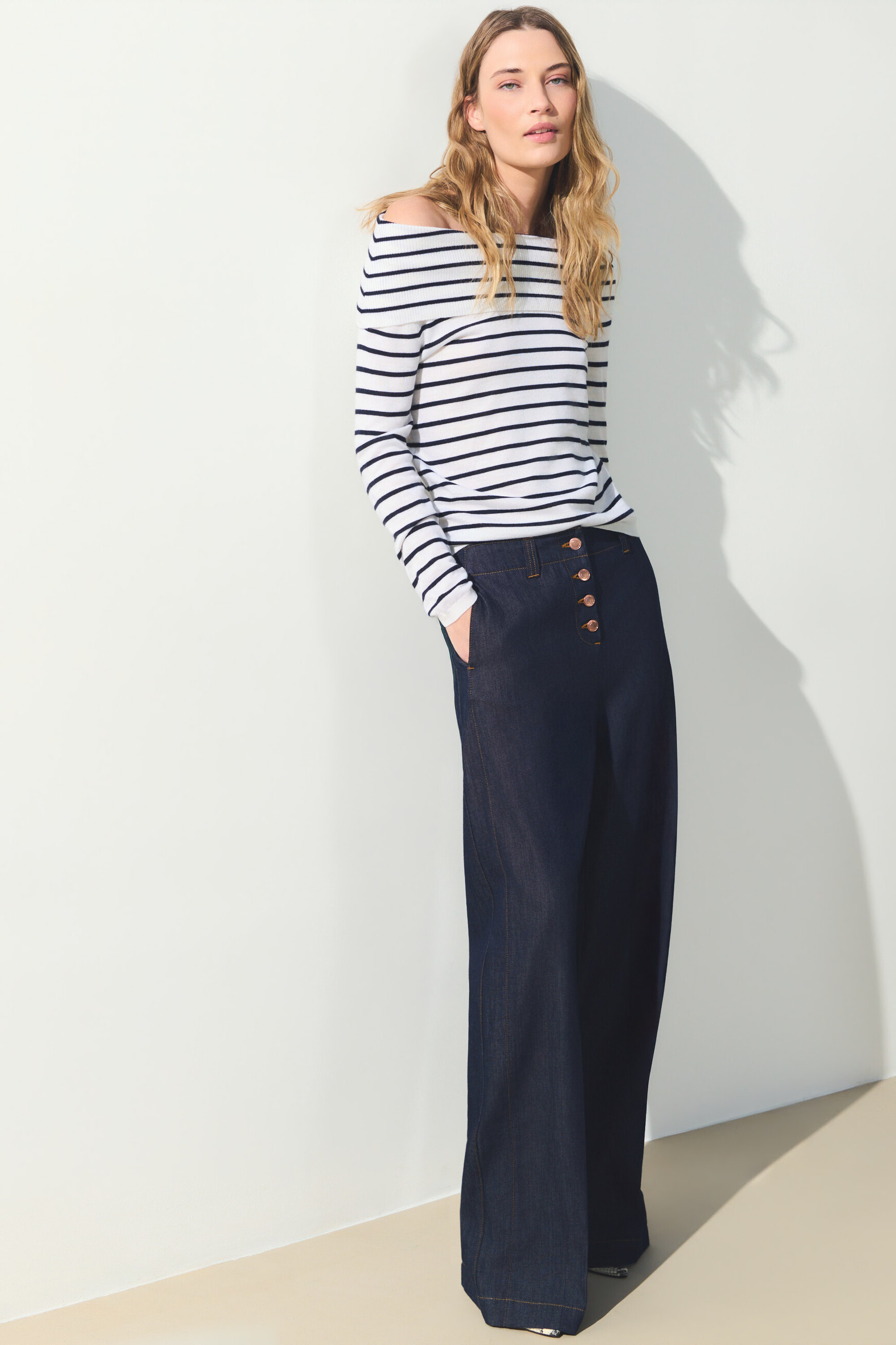 Margie sweater ecru woman