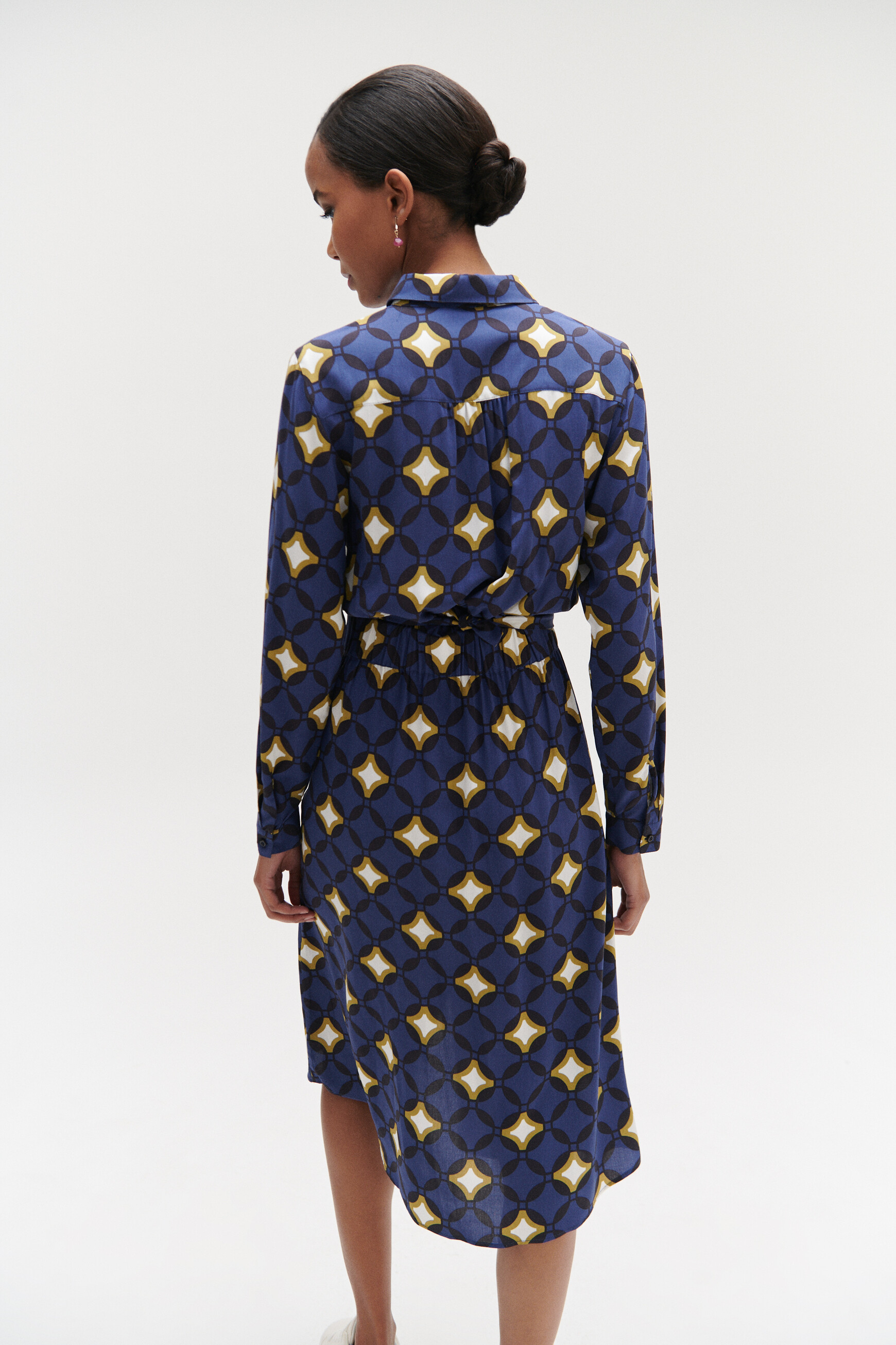 robe maya imprimee bleu electrique femme robe maya imprimée bleu electrique femme