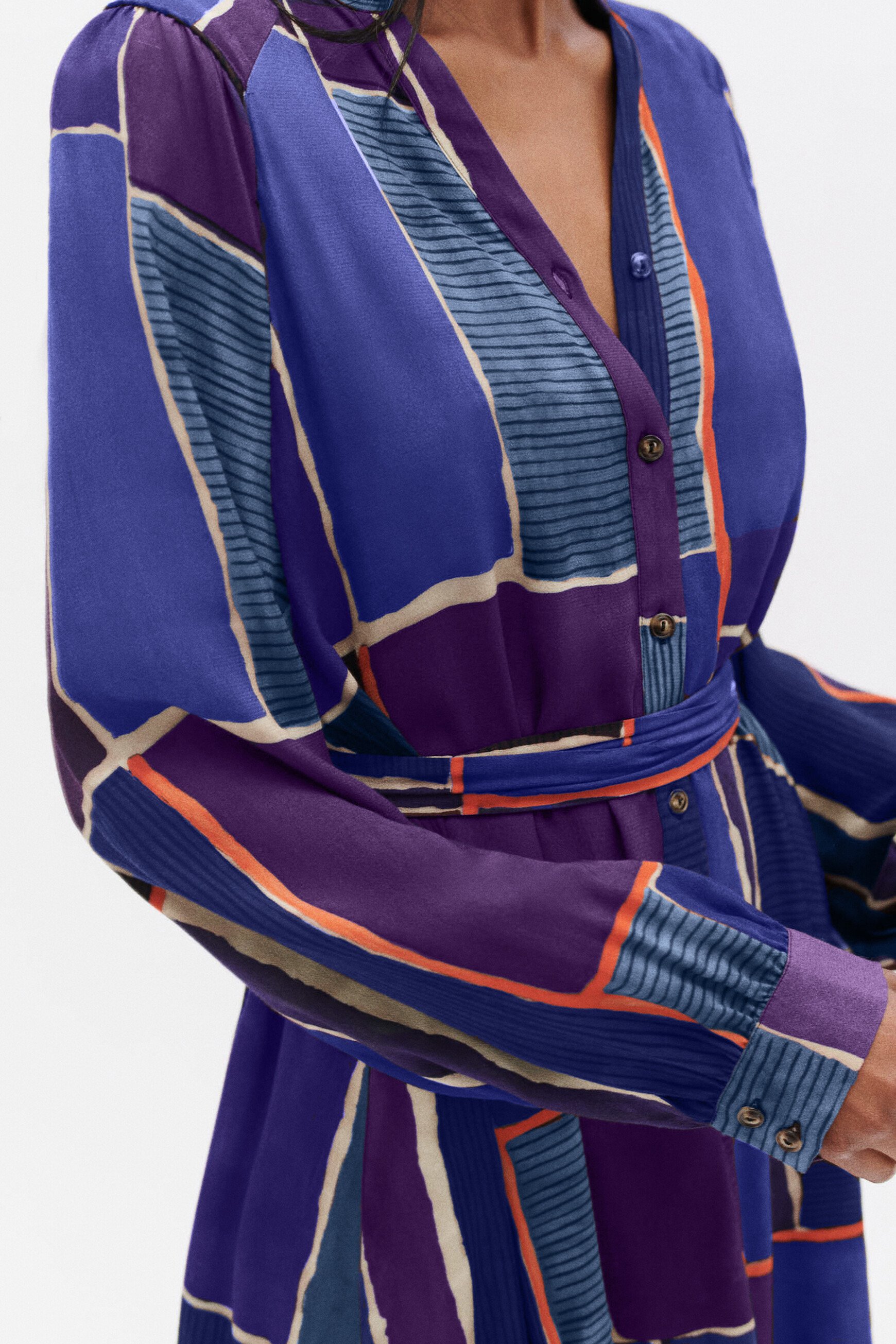 Robe rina parme femme