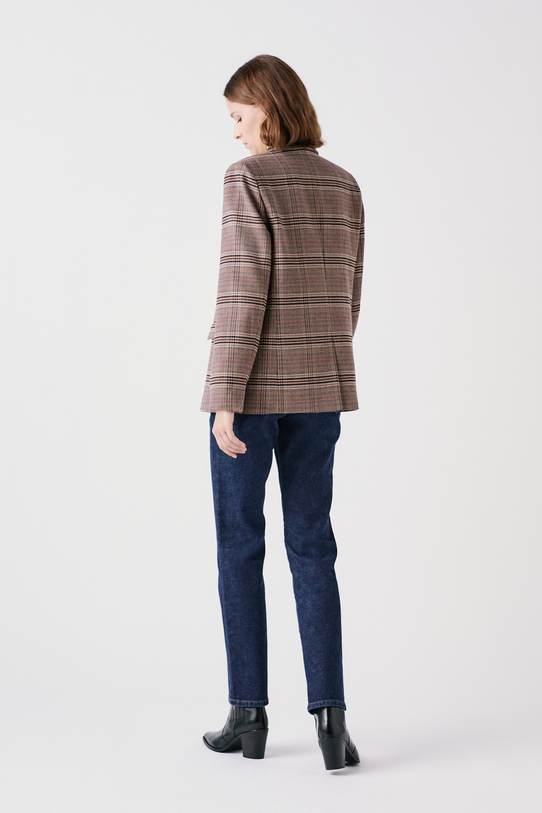 Veste jean camel femme best sale