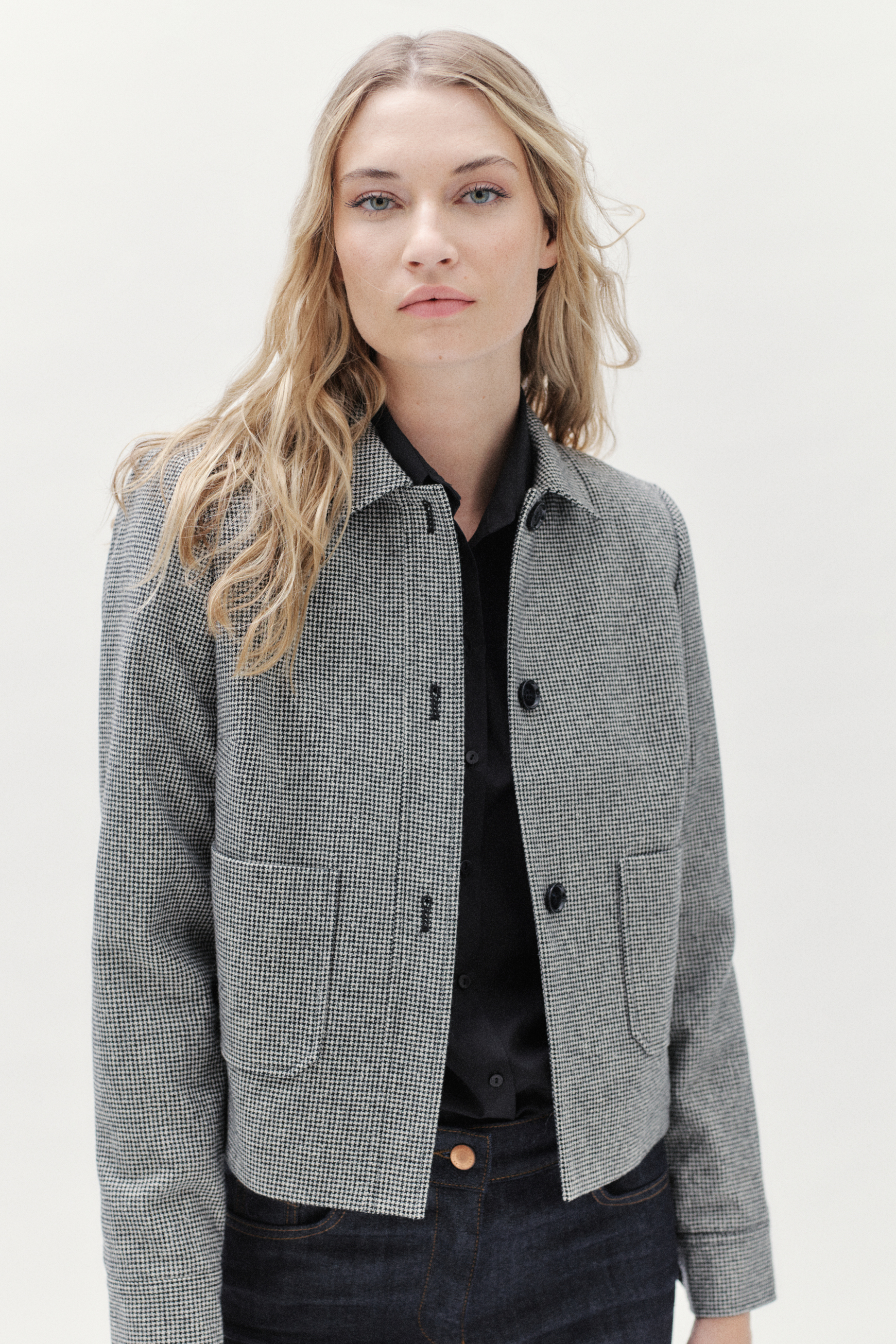 veste swing pdp gris gris fonce femme veste swing pdp gris gris fonce femme
