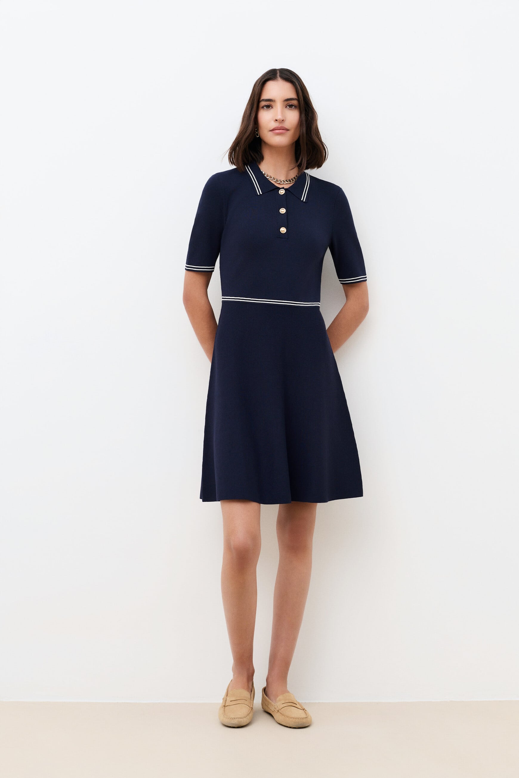 Robe Rmacao bleu marine femme