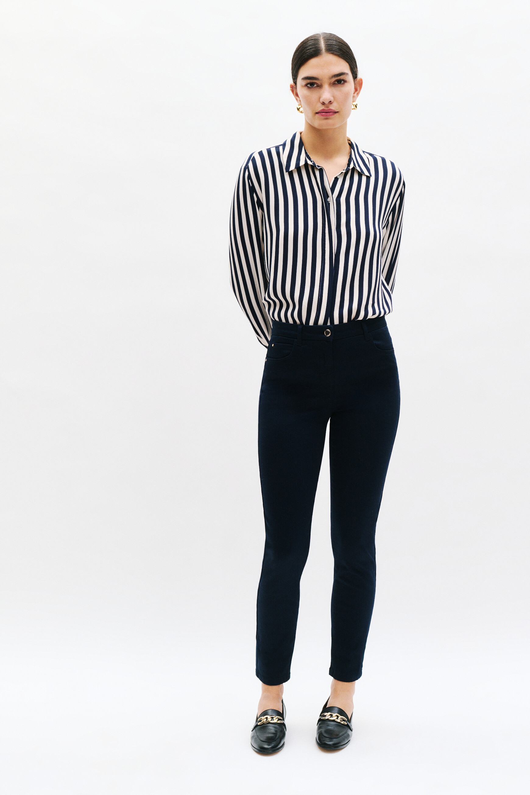 broek tony marineblauw vrouw Broek tony marineblauw vrouw