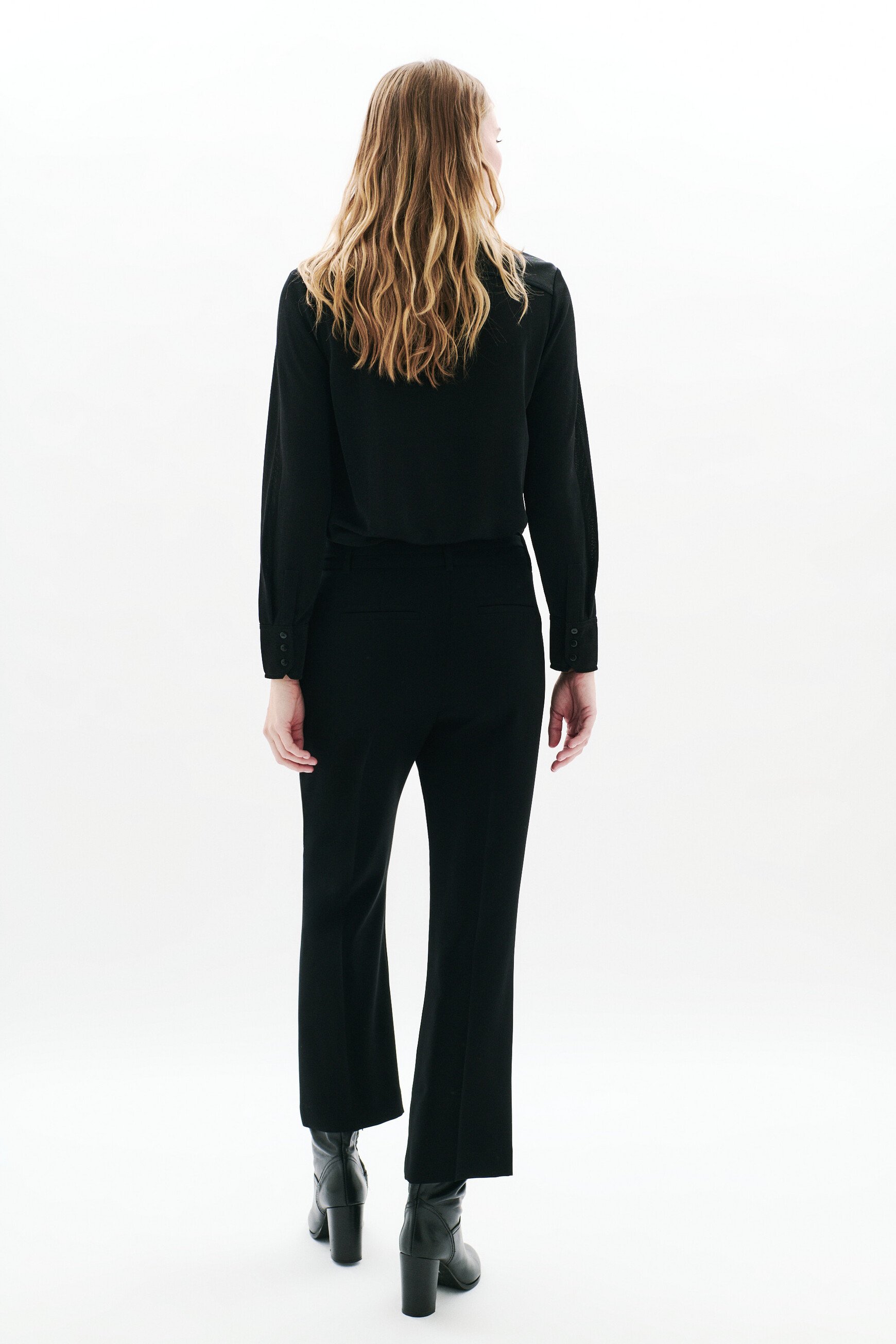 Calças Pirouette Pl preto mulher